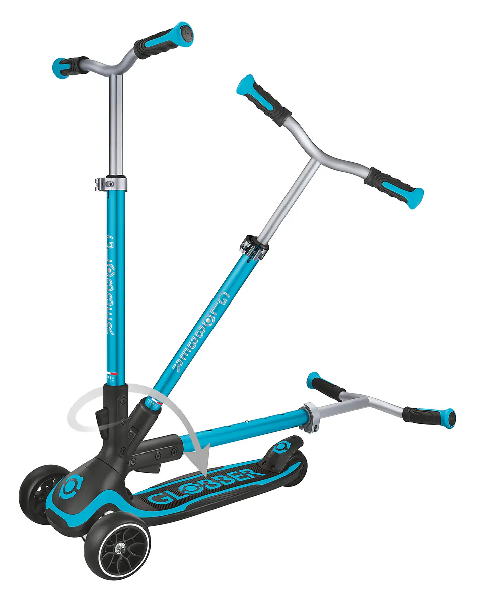 Globber Scooter für Kinder Ultimum schwarz/blau