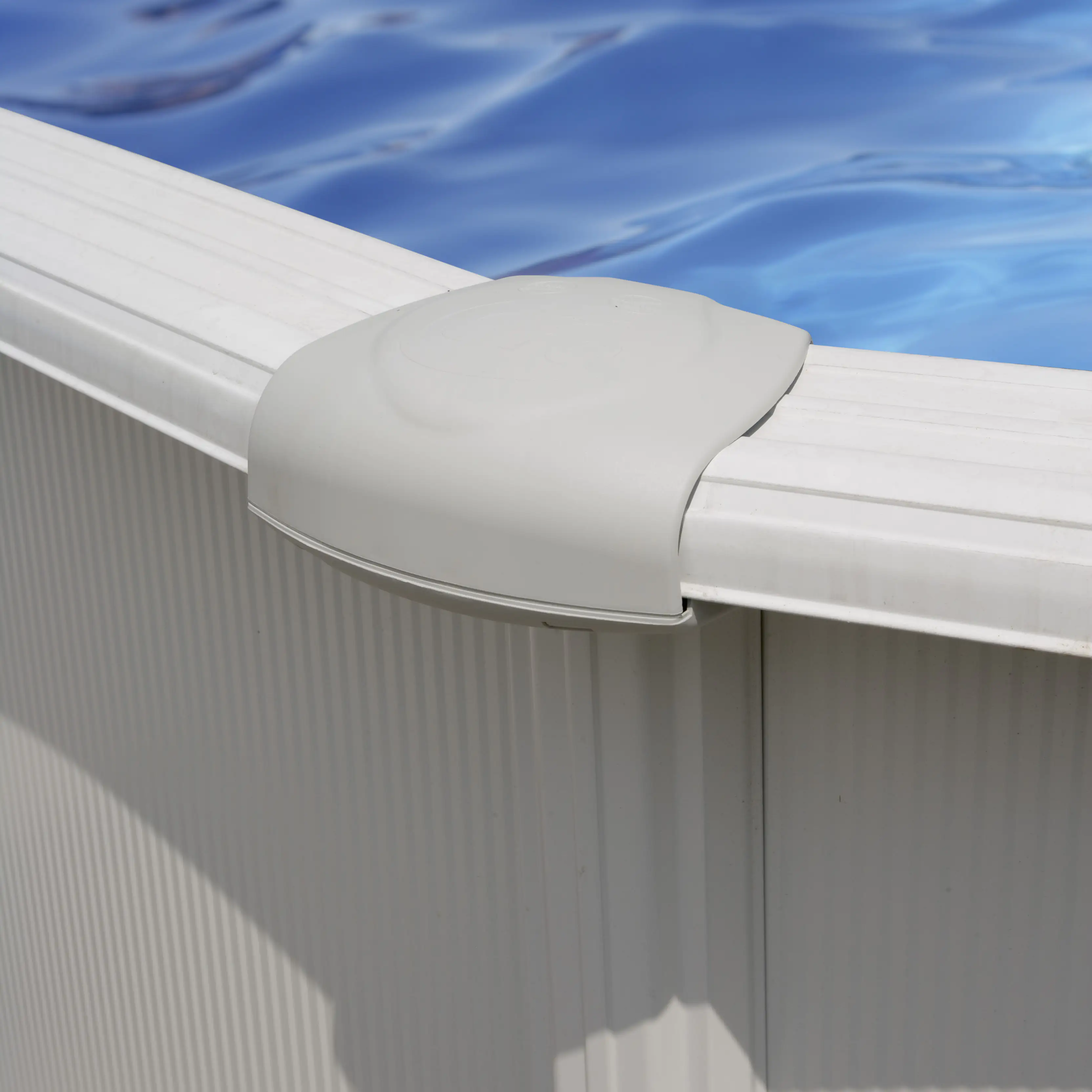 Gre Stahlwandpool Atlantis rund Ø 350 x 132 cm, weiß