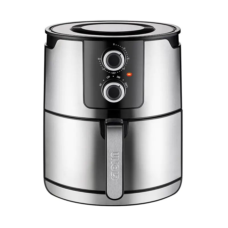 Unold Heißluftfritteuse XL 5 L 1400 W edelstahl 