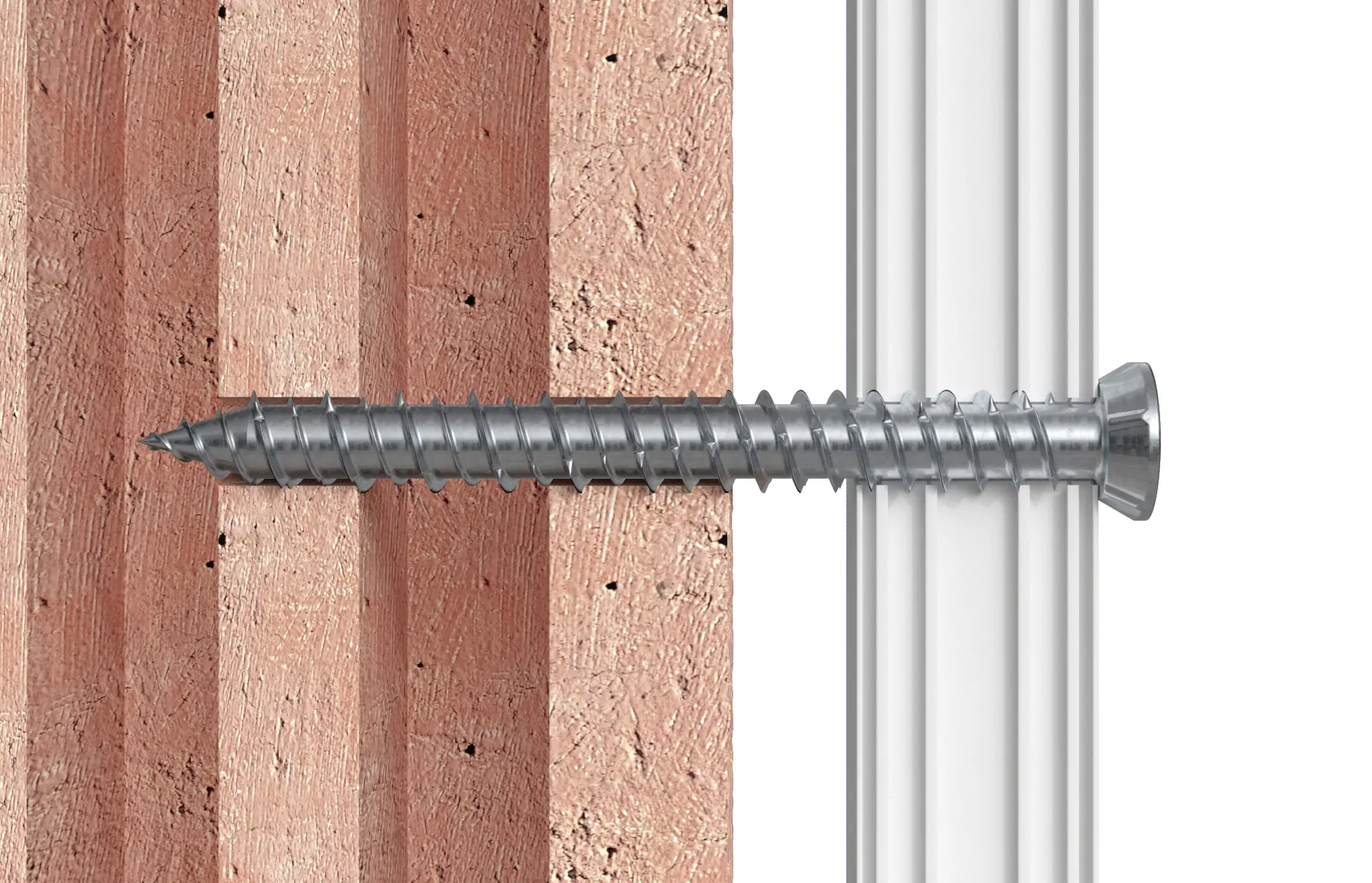 Fischer Fensterrahmenschrauben 7,5 x 72 mm TX30 - 6 Stk.