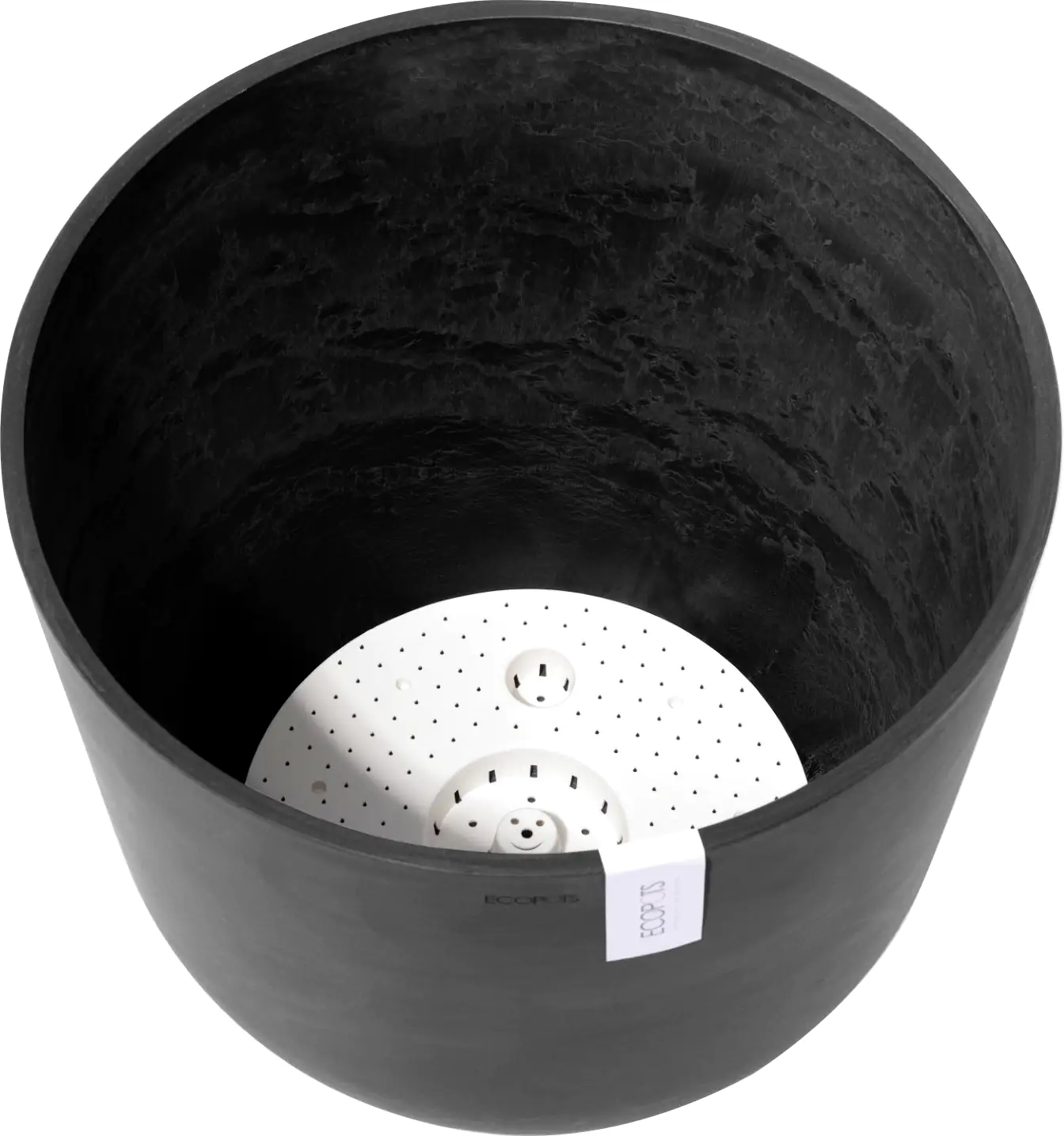 Ecopots Pflanztopf Oslo Ø 45 x 39,2 cm dunkelgrau