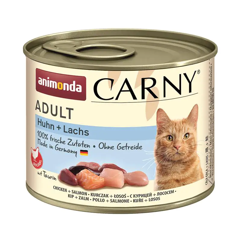 Animonda Carny Adult Katzennassfutter getreidefrei 200 g Huhn & Lachs