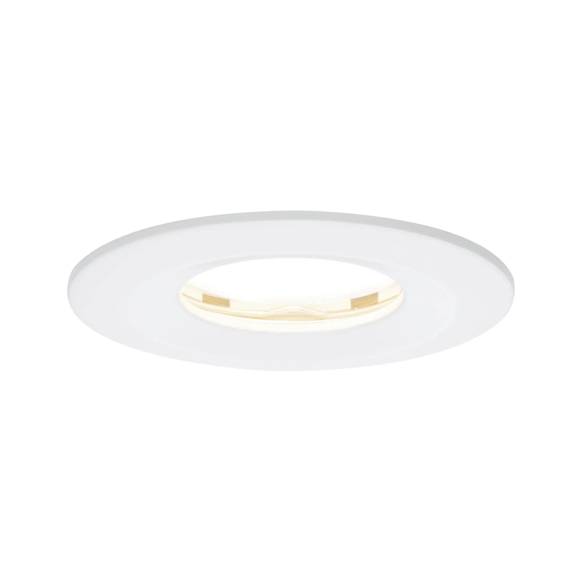 Paulmann LED-Einbauleuchte Nova Plus Ø 7,8 cm warmweiß weiß matt dimmbar