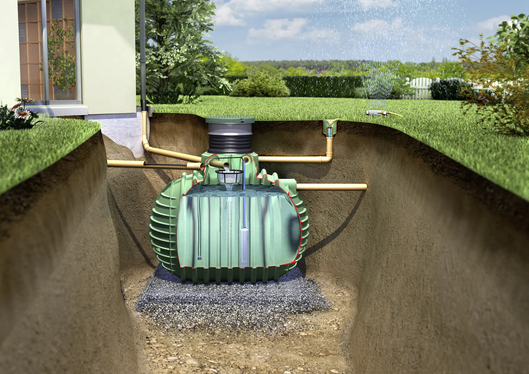 Garantia Gartenpaket PROline Columbus 4.500 l