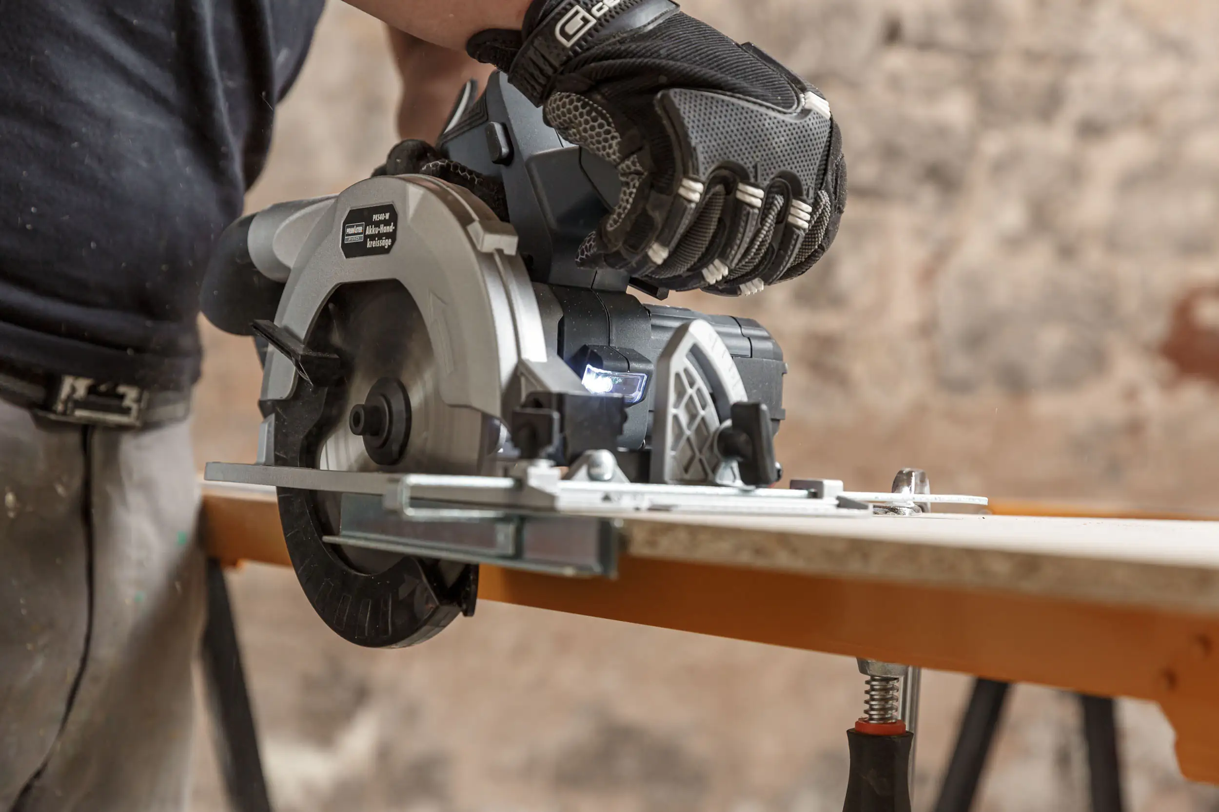 Primaster Pro Akku-Handkreissäge HKS40 40 V Solo