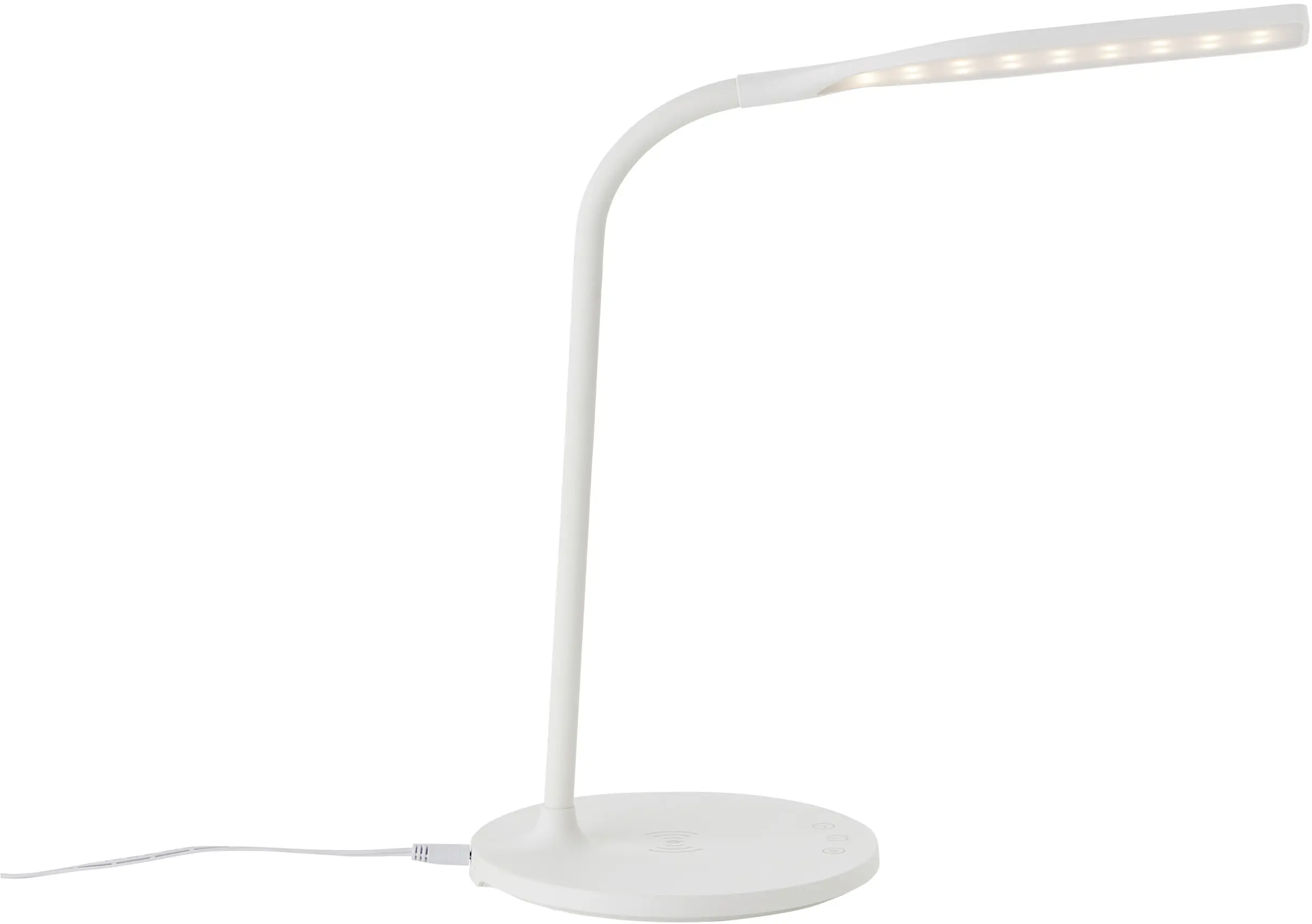 Brilliant LED Tischleuchte Joni weiß 4,5 W dimmbar warmweiß-kaltweiß
