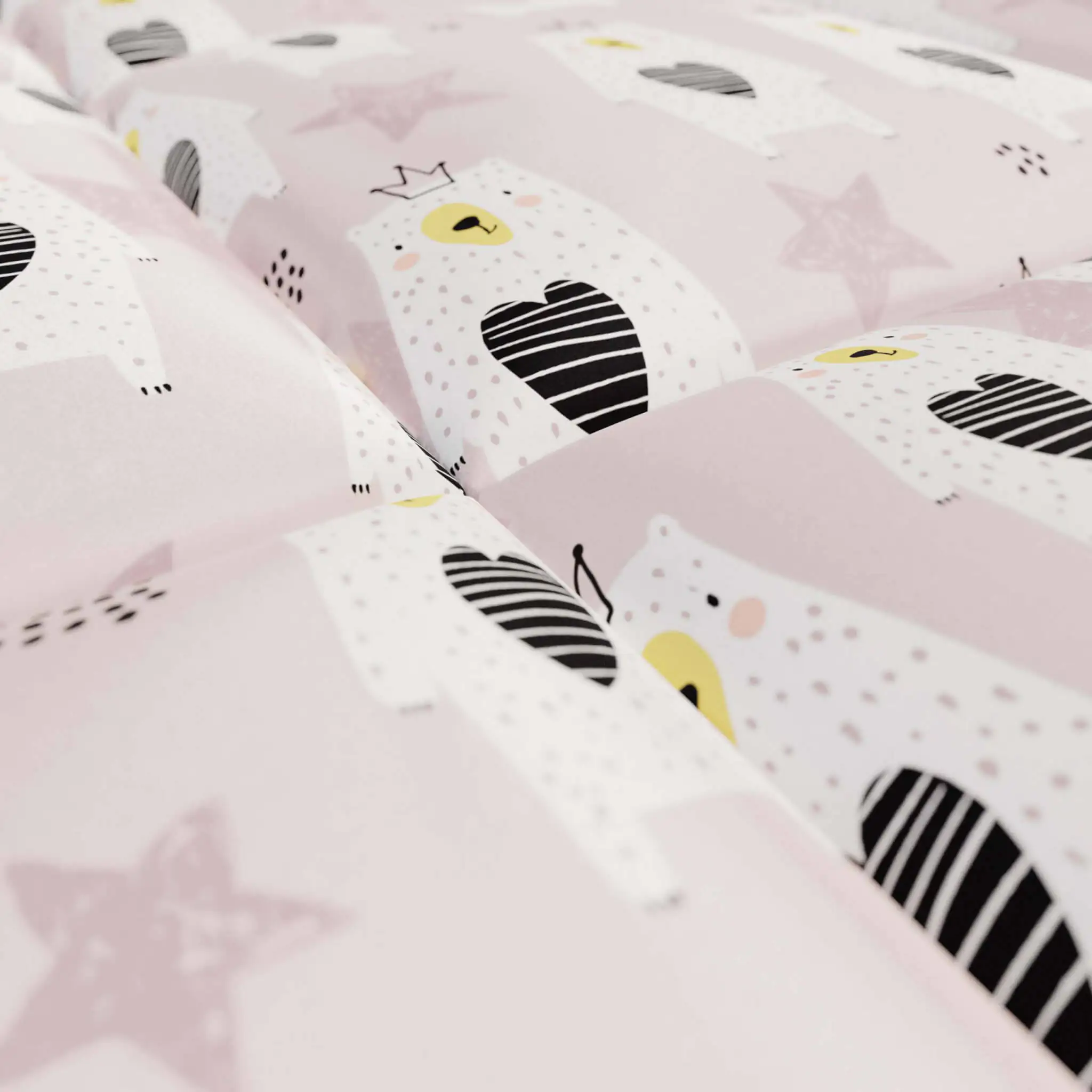 Stegu Wandpaneel Puffin Print Kids 30 x 30 cm Teddy