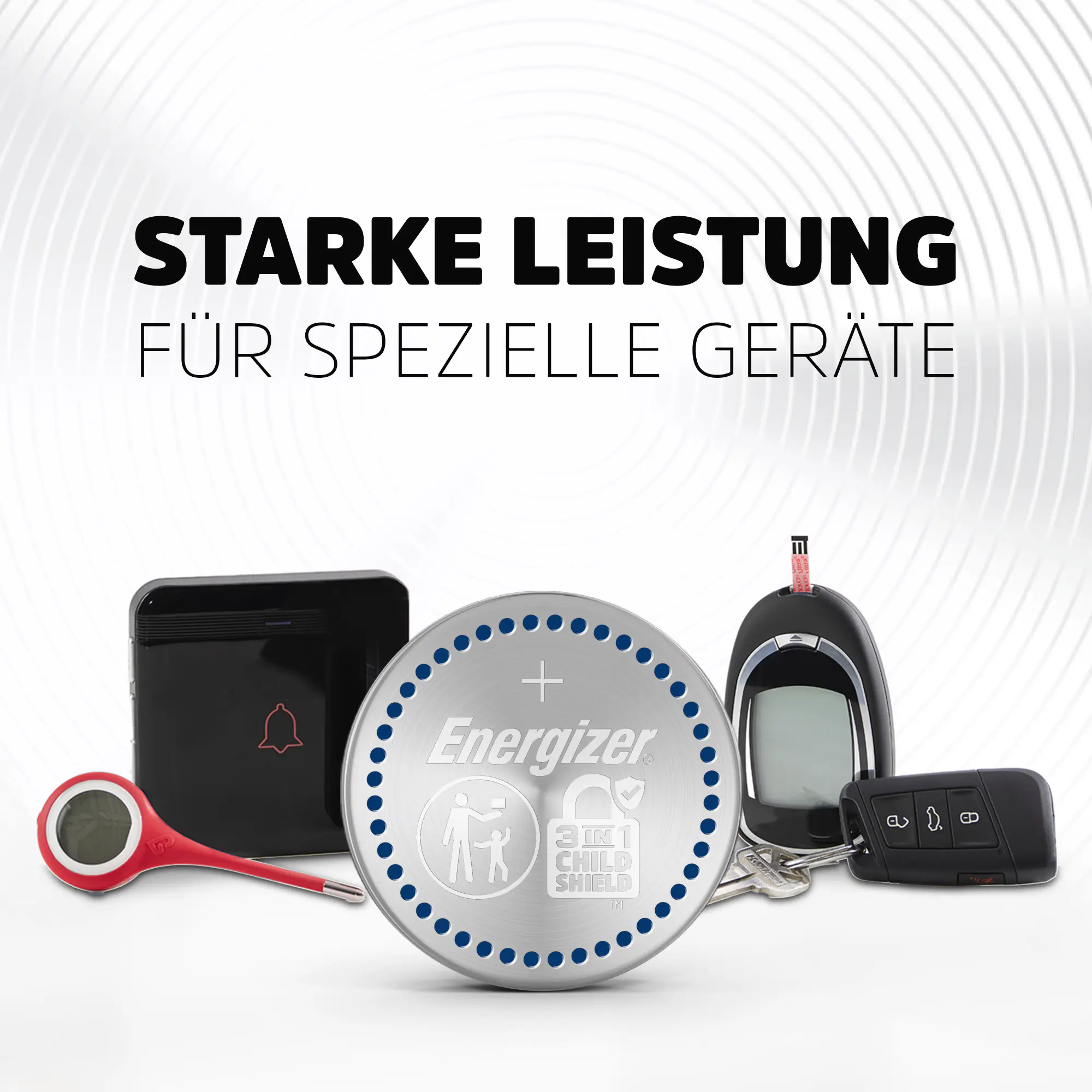 Energizer Knopfzelle CR 2032 Lithium, 3 V, 2er Pack