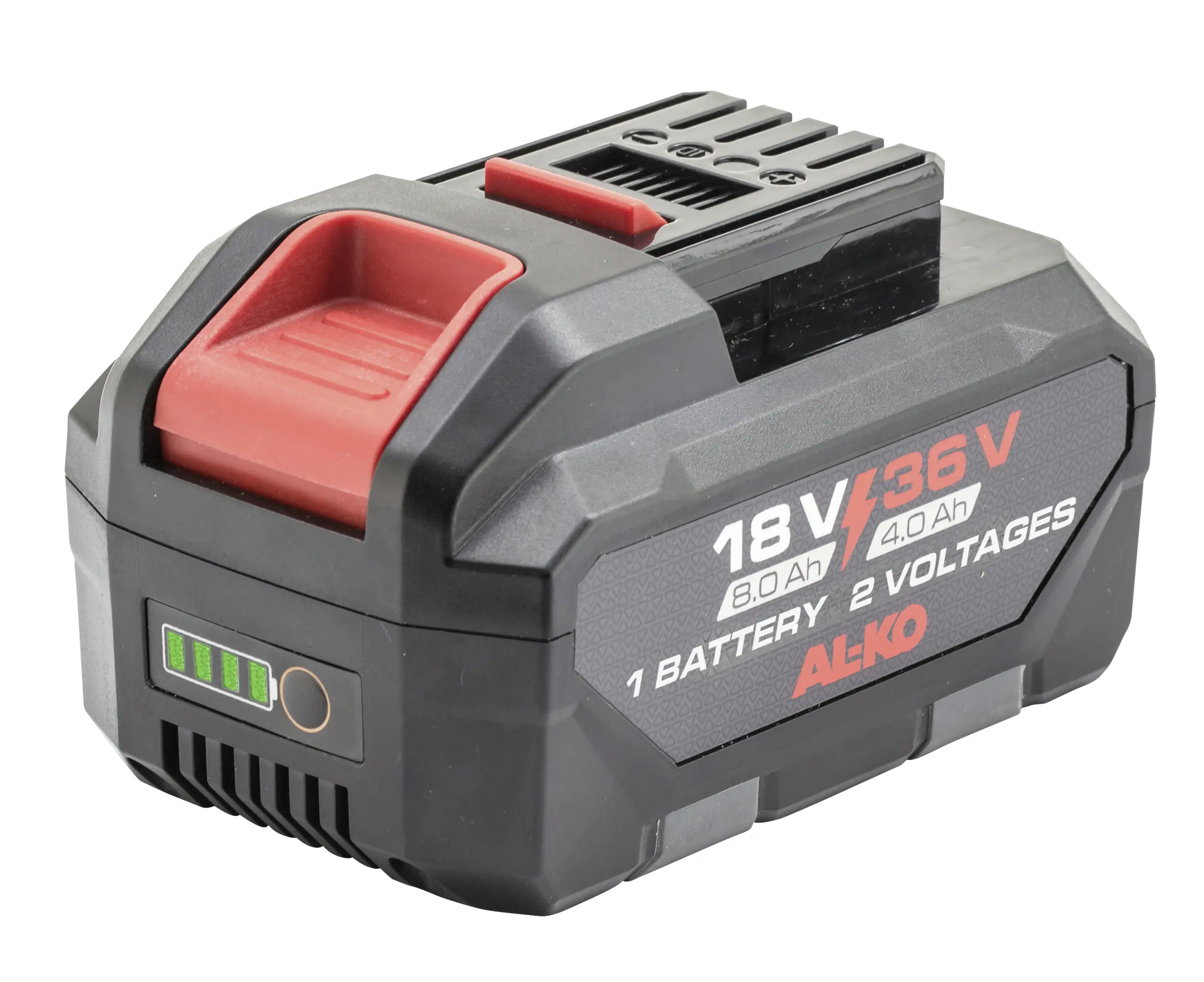 AL-KO Li-Ion Akku B160.6 Li 18 V / 36 V - 8,0 Ah / 4,0 Ah