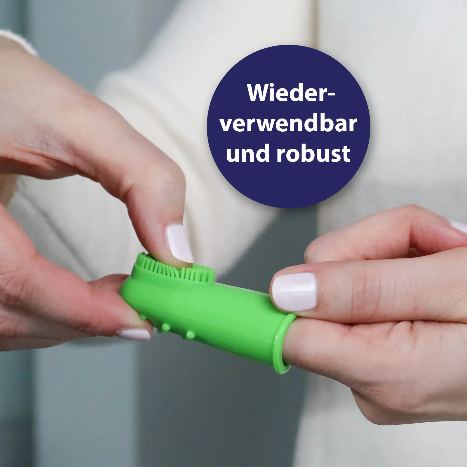 Canosept Zahnpflege Finger-Bürsten für Hunde 3 Stück