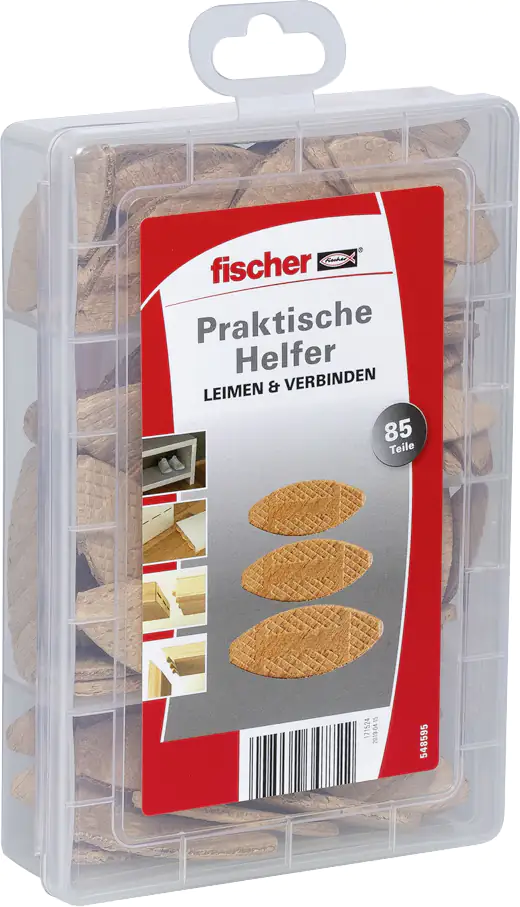 Fischer Praktische Helfer Leimen & Verbinden mit Flachdübeln