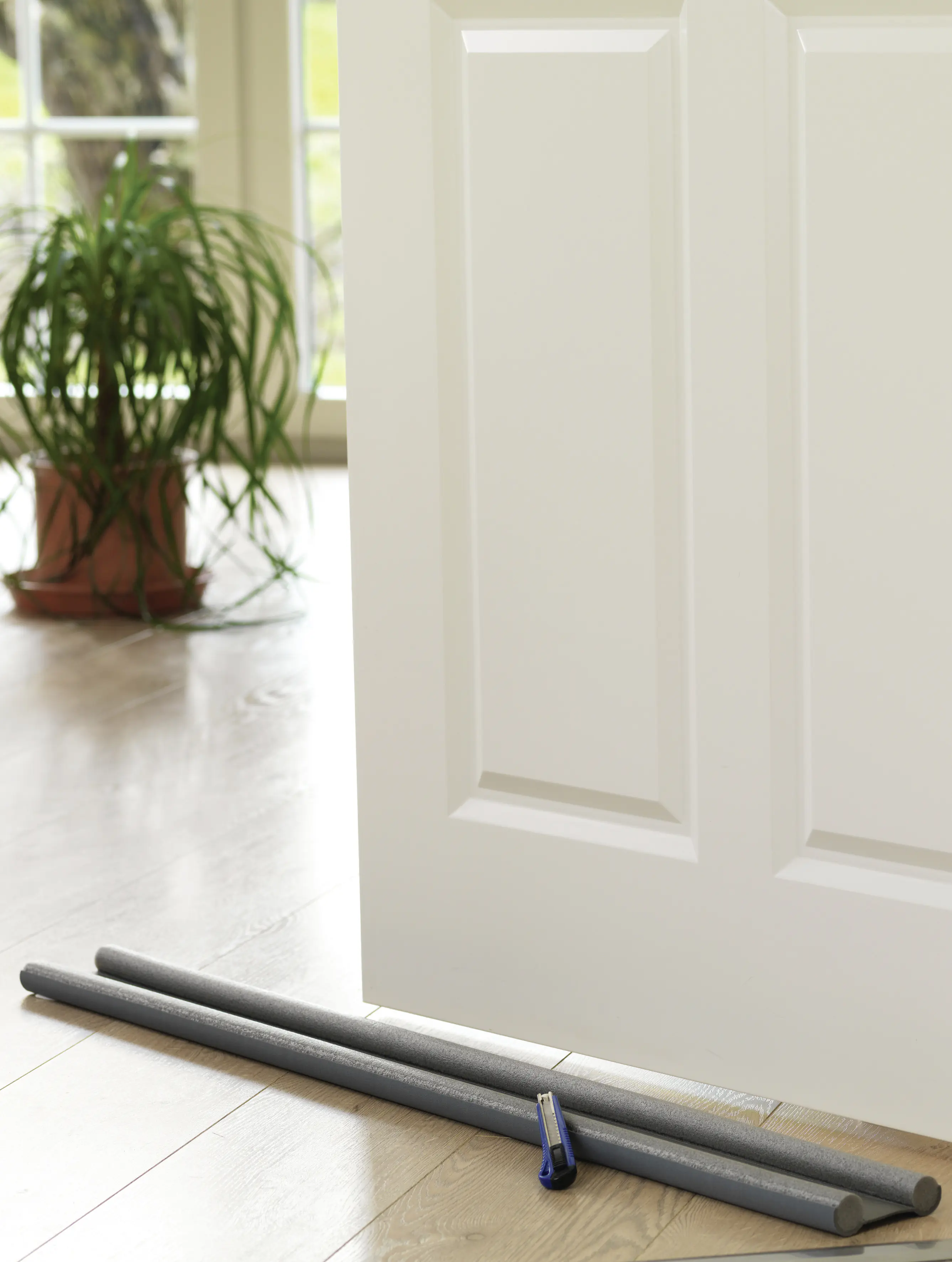tesa Insulation Türbodendoppeldichtung grau, 95 cm x 25 mm