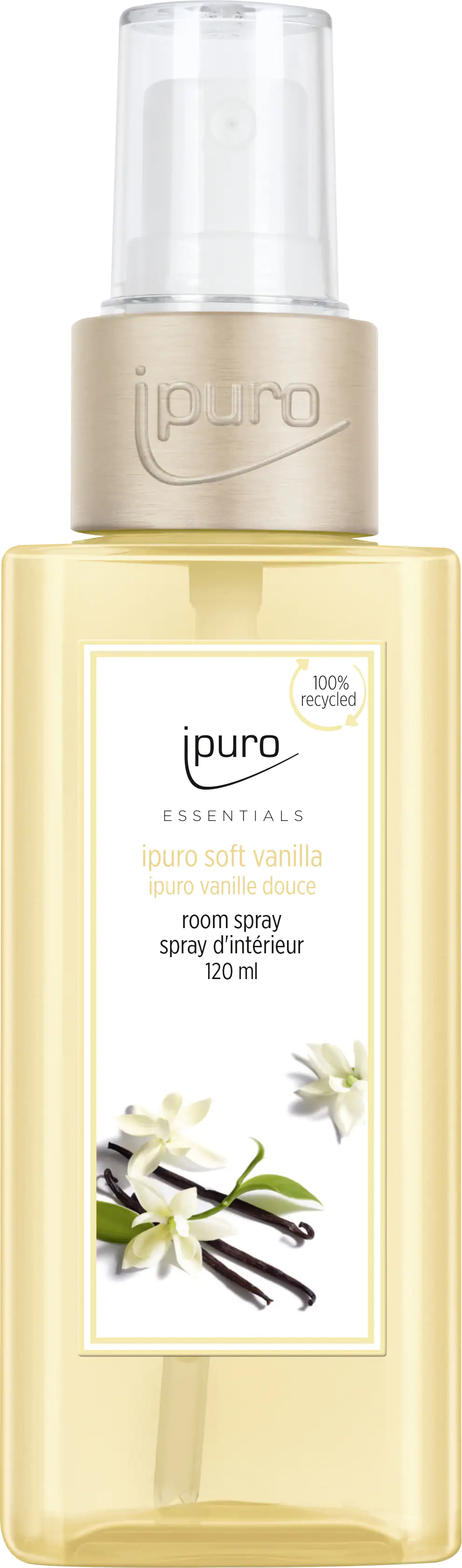 ipuro Raumspray Essentials soft vanilla 120 ml