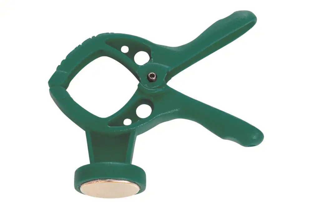 Wolfcraft Zwinge microfix XS mit Magnet Spannweite 15 mm