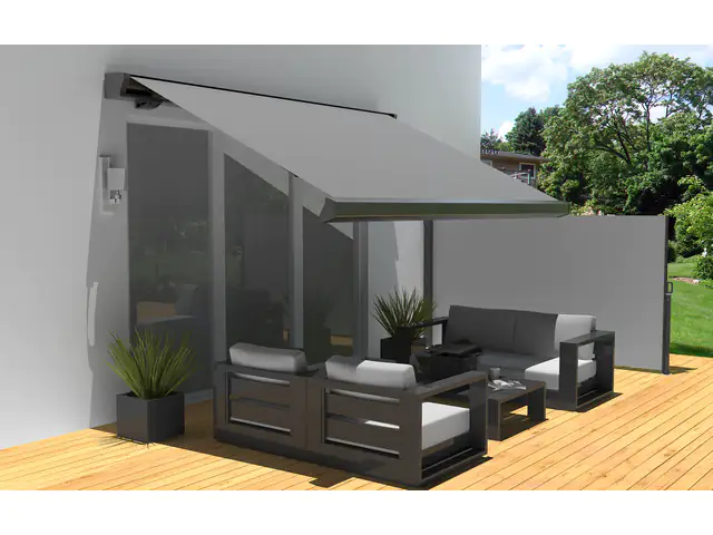 Primaster Kassetten-Markise 4 x 3,5 m elektrisch anthrazit