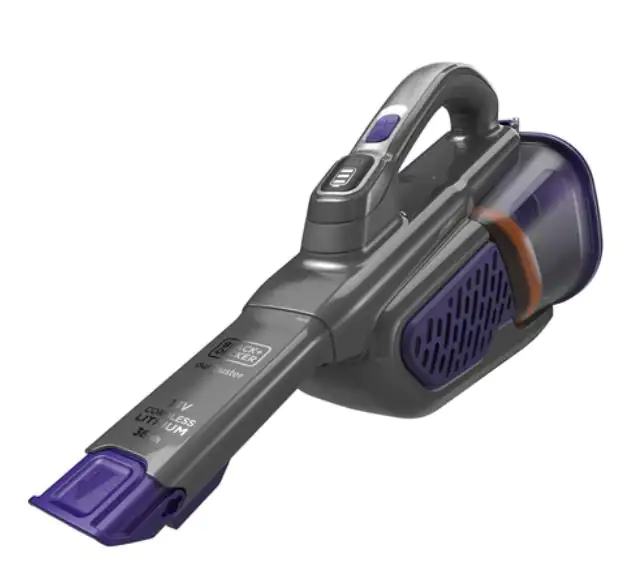 Black & Decker Handsauger BHHV52 18 volt, Lithium Akku