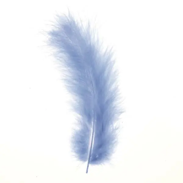 Glorex Marabufedern hellblau ca. 15 Stück