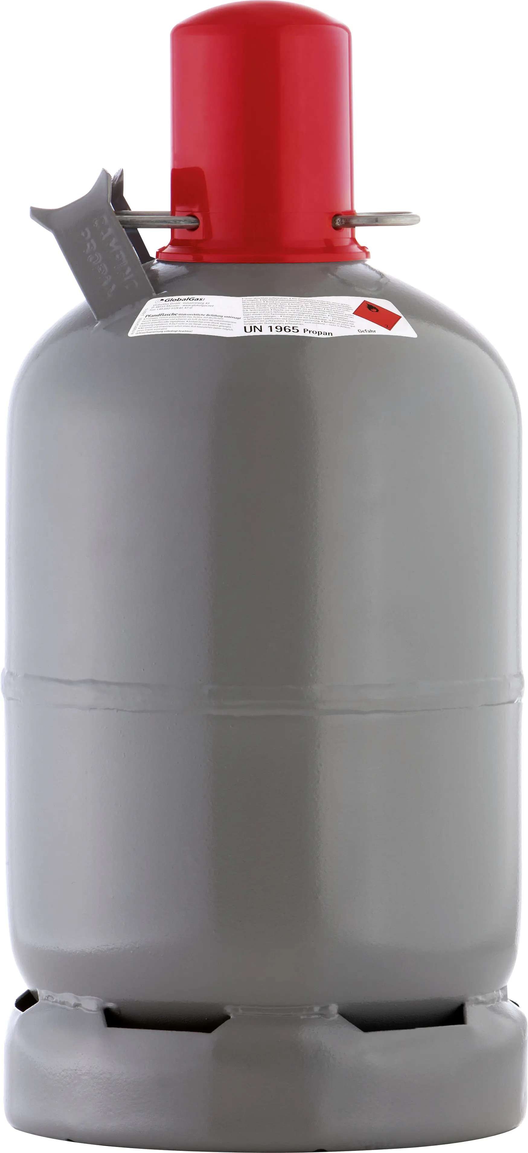 Tyczka Propangas 5 kg grau Eigentumsflasche inkl. Füllung