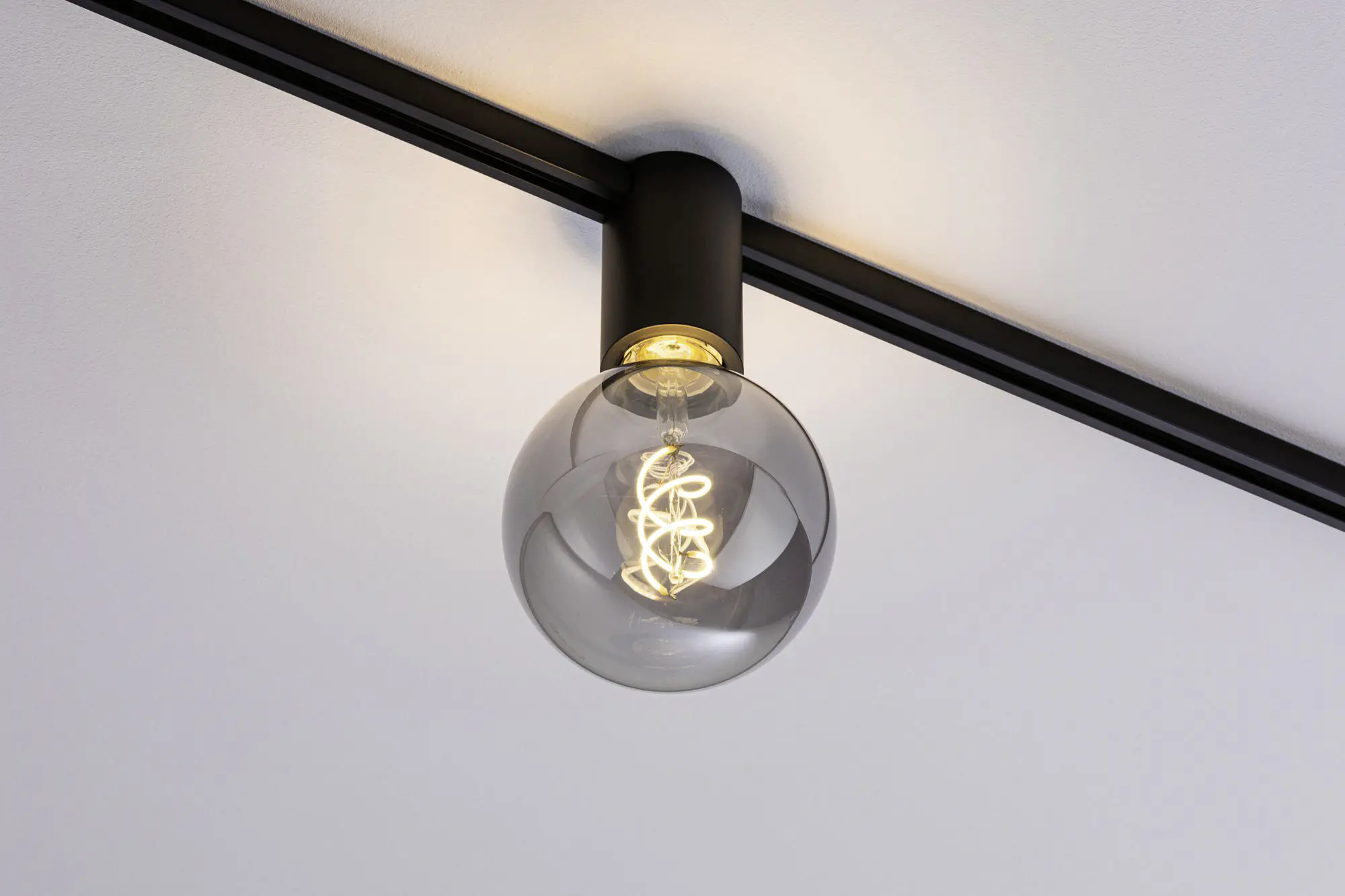 Paulmann URail Schienenspot Ceiling Socket 9,6 x 5,5 cm E27 20 W dimmbar