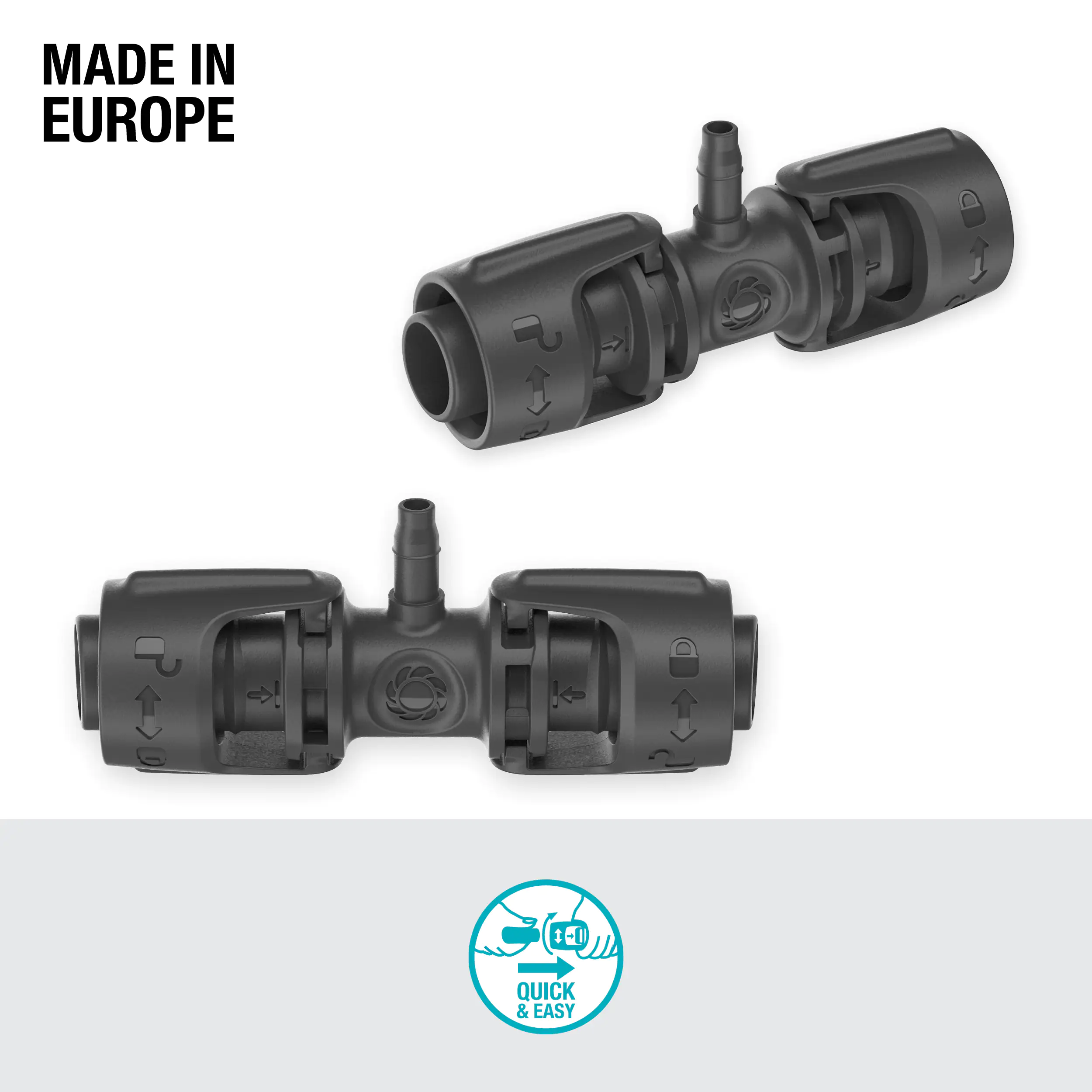 Gardena Verbinder, 13 mm (1/2") - 4,6 mm (3/16")