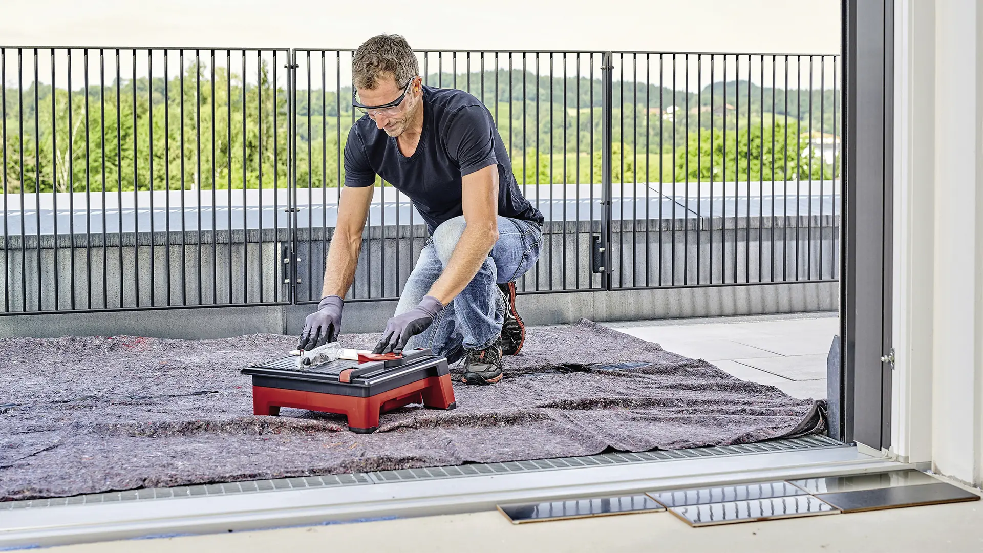 Einhell Expert Akku-Fliesenschneidmaschine TE-TC 18/115 Li Solo 18 V
