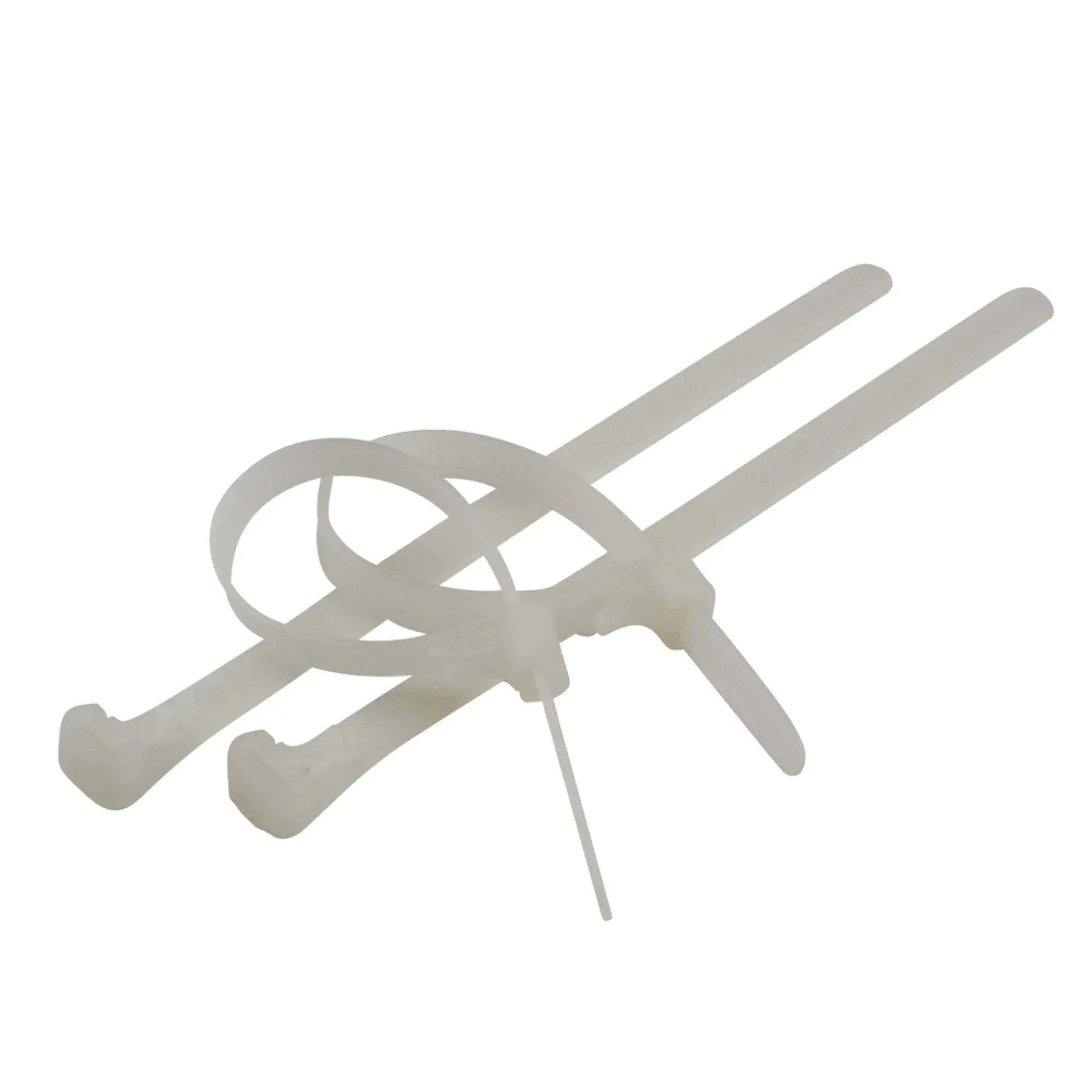 Kabelbinder 7,2 x 150 mm, wiederlösbar, 25 Stück, natur