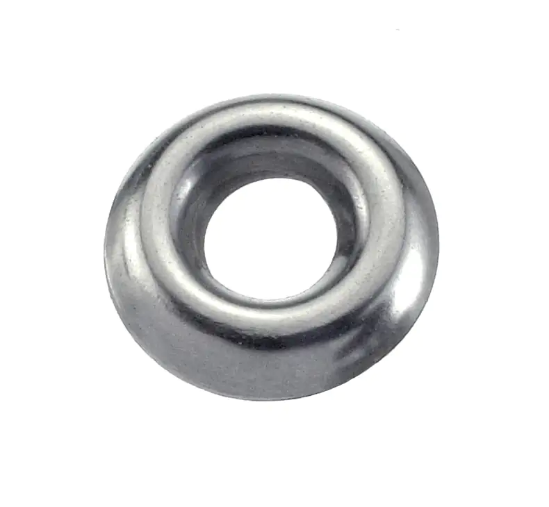 Connex Schraubenrosetten 16 x 6 mm - 30 Stück Edelstahl