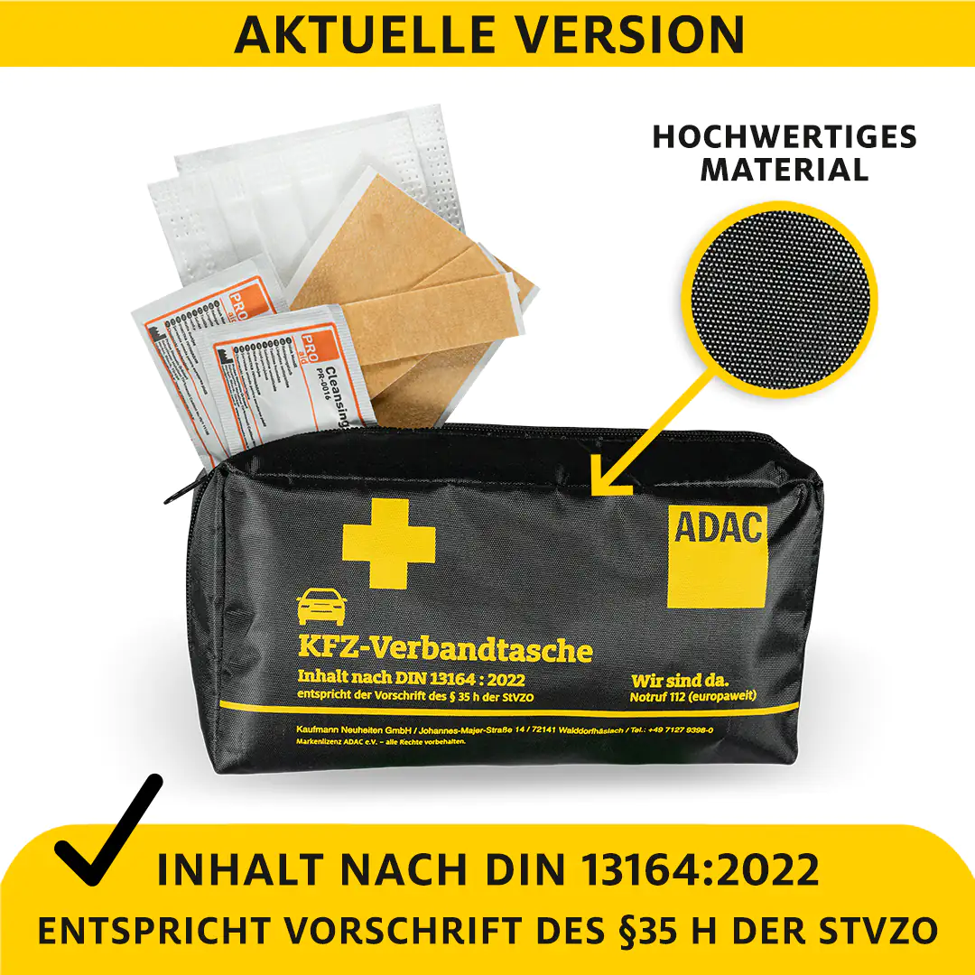 ADAC Verbandstasche DIN 13164-2022