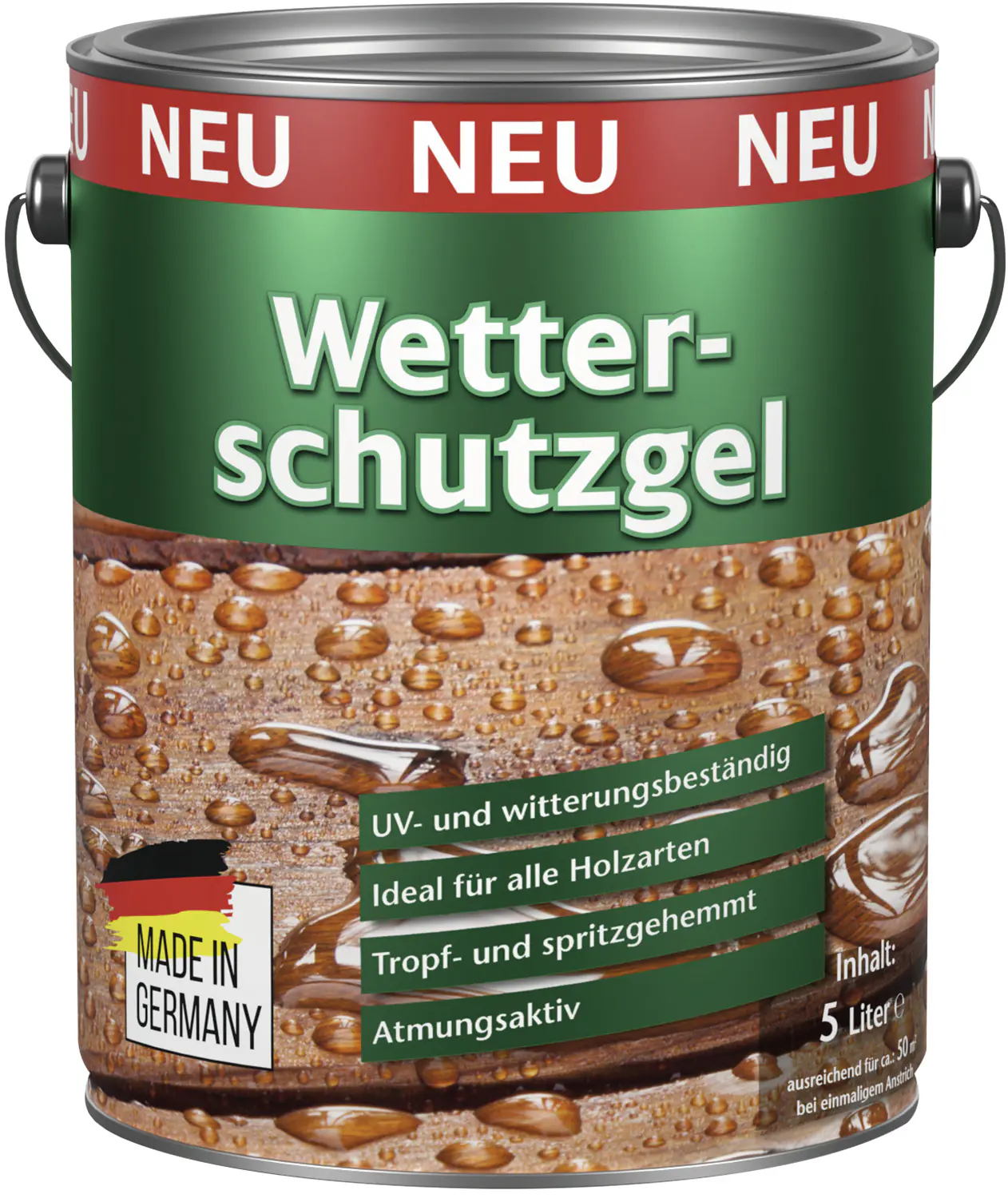 Wetterschutzgel 5 L palisander