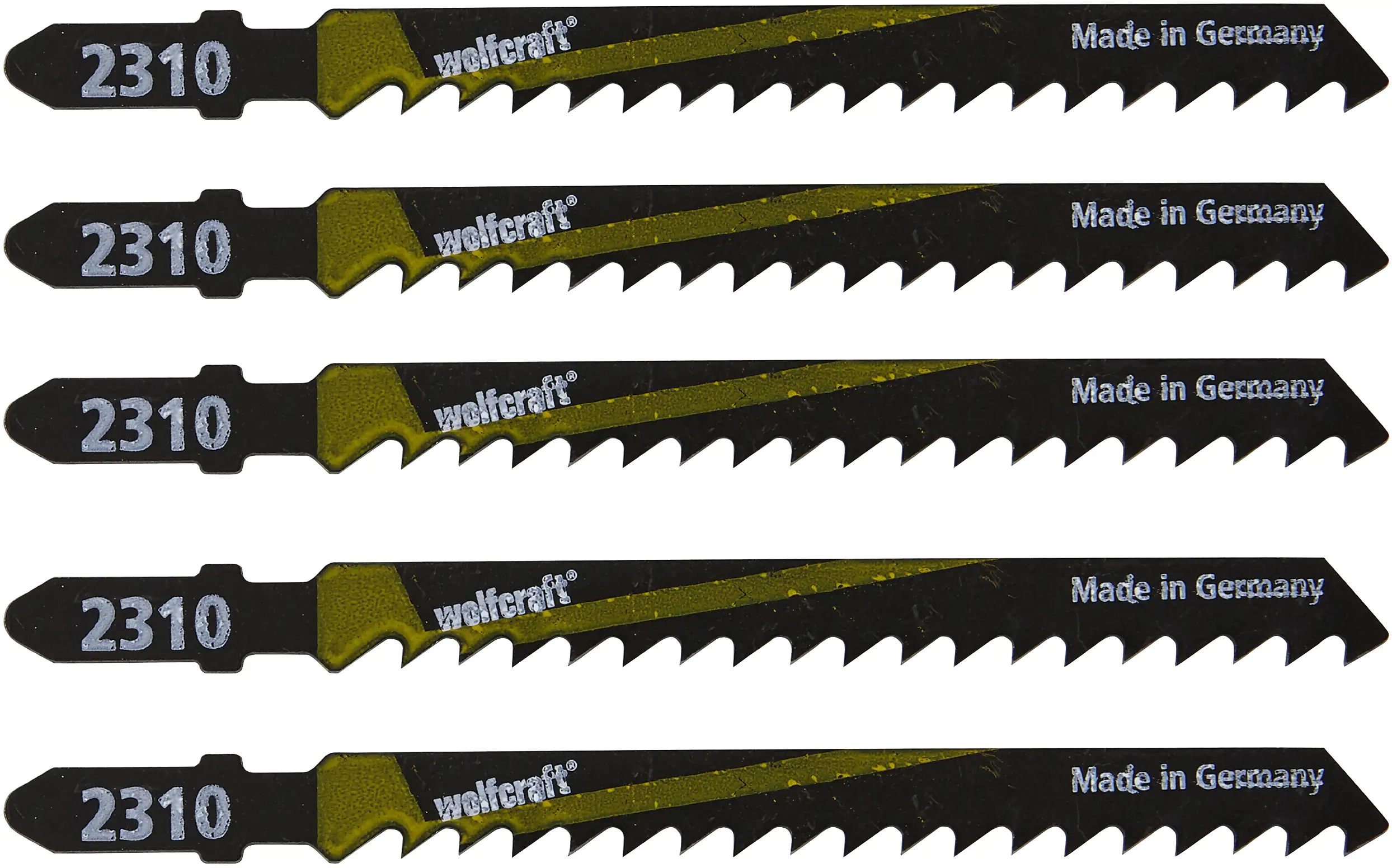 Wolfcraft Stichsägeblätter 2360000 100 mm T-Schaft 5 Stück