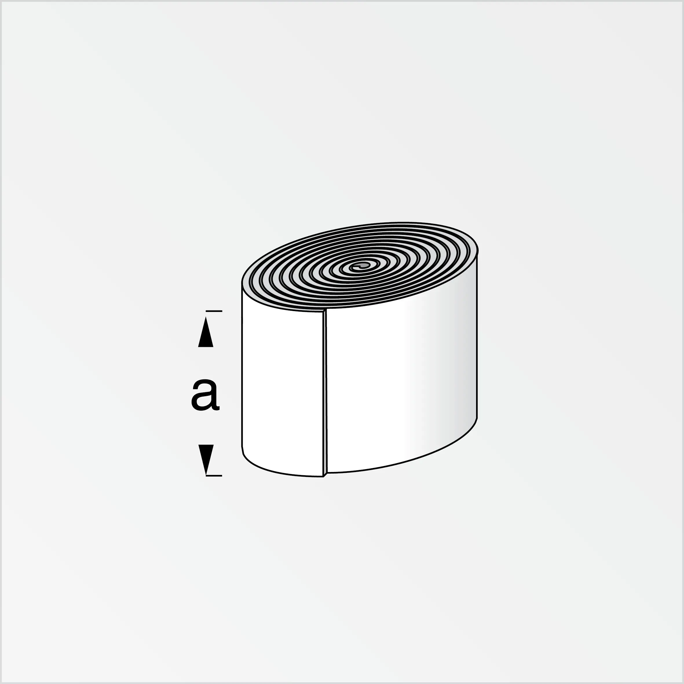 alfer Dichtband Kunststoff 25 m x 12 cm blau
