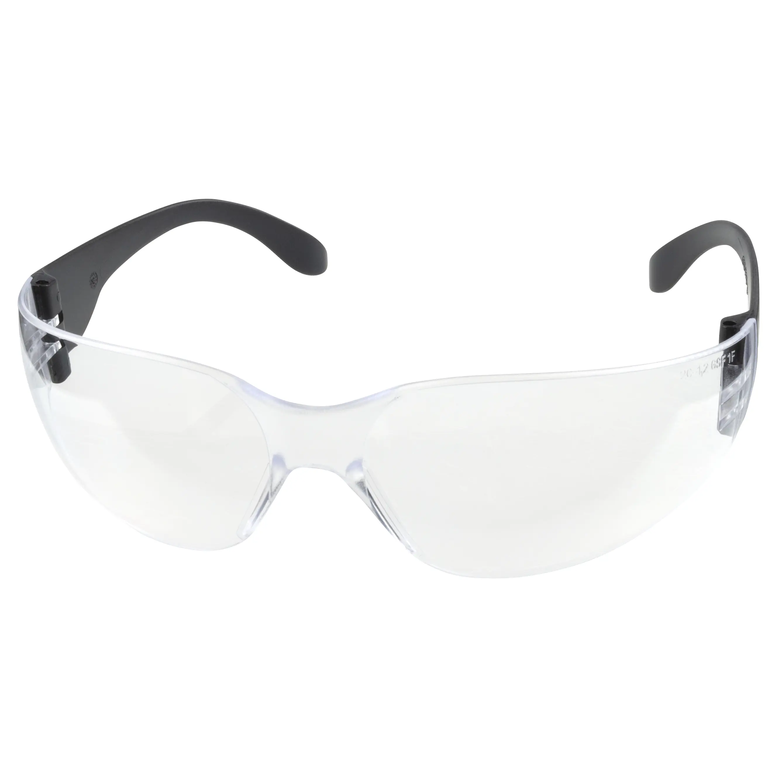 Wolfcraft Schutzbrille Mini transparent/schwarz