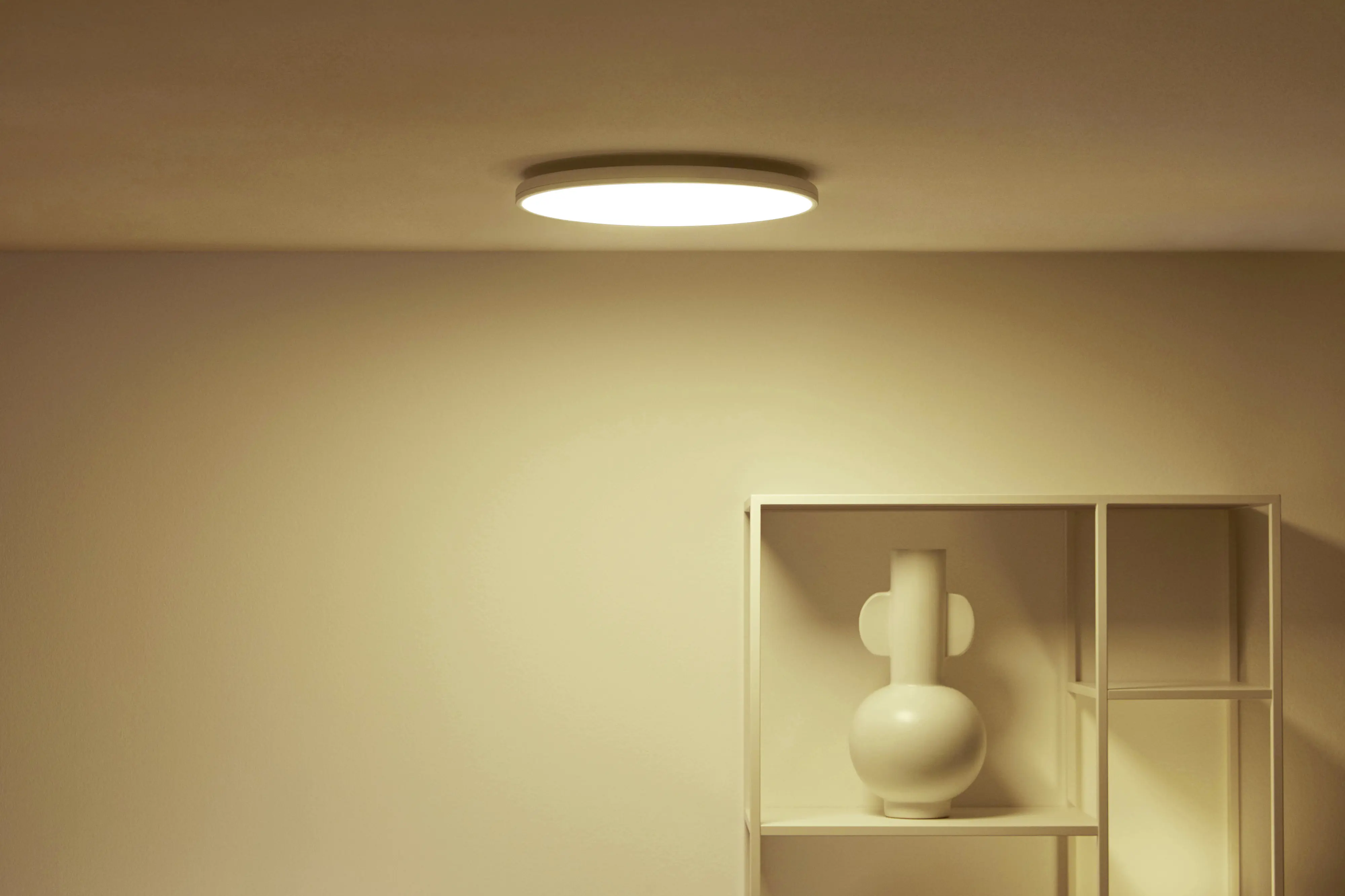 WIZ LED-Deckenleuchte Rune 40 x 4,5 cm 21W warmweiß bis kaltweiß smart weiß
