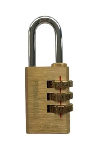 Primaster Zahlenschloss Aluminium 70 mm