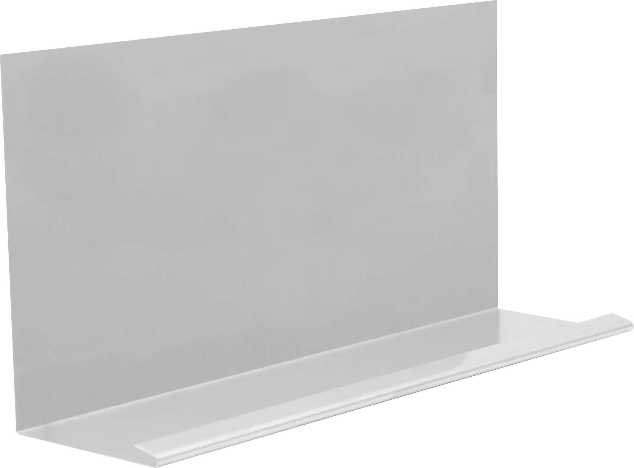 Sarei Winkelblech mit Wasserfalz 1000 x 250 mm natur