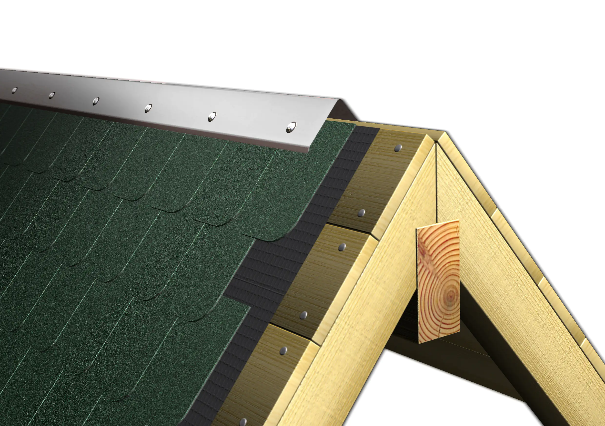 Sarei Firstblech 1000 x 250 mm natur