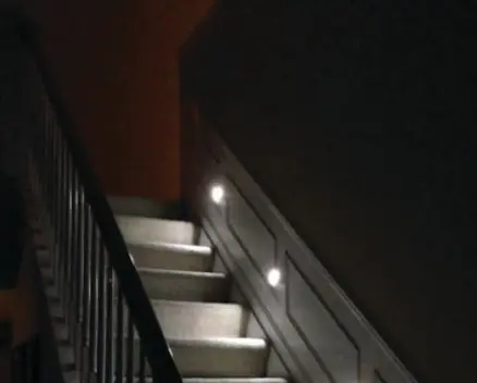 Mr Beams Treppenlicht MB520 neutralweiß Batterielicht schwarz