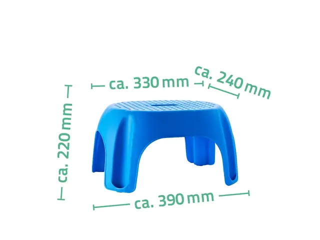 Ridder Bad-Schemel Eco blau