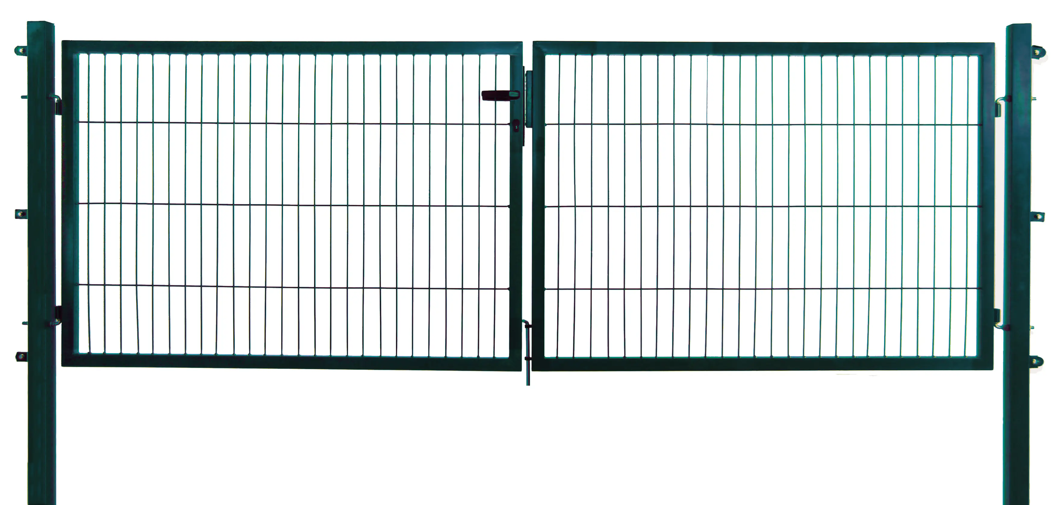 Floraworld Gartentor doppelflügelig Comfort 300 x 120 cm moosgrün