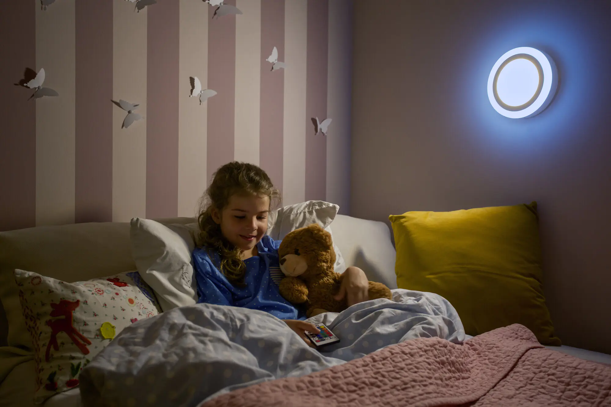 Osram LED Panel Color + White weiß 40 cm rund 28 Watt
