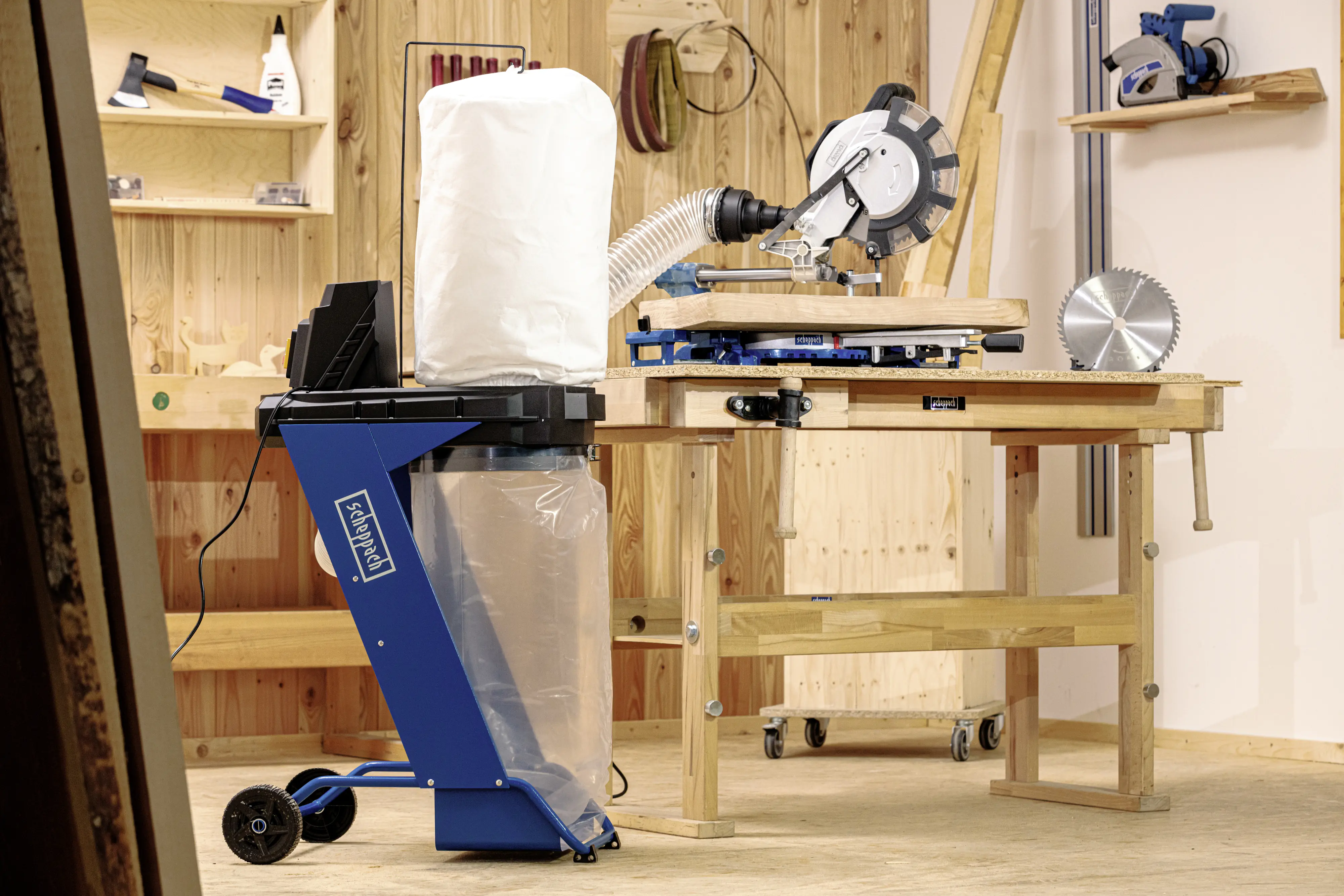 Scheppach Absauganlage DC 500 75 L 550 W