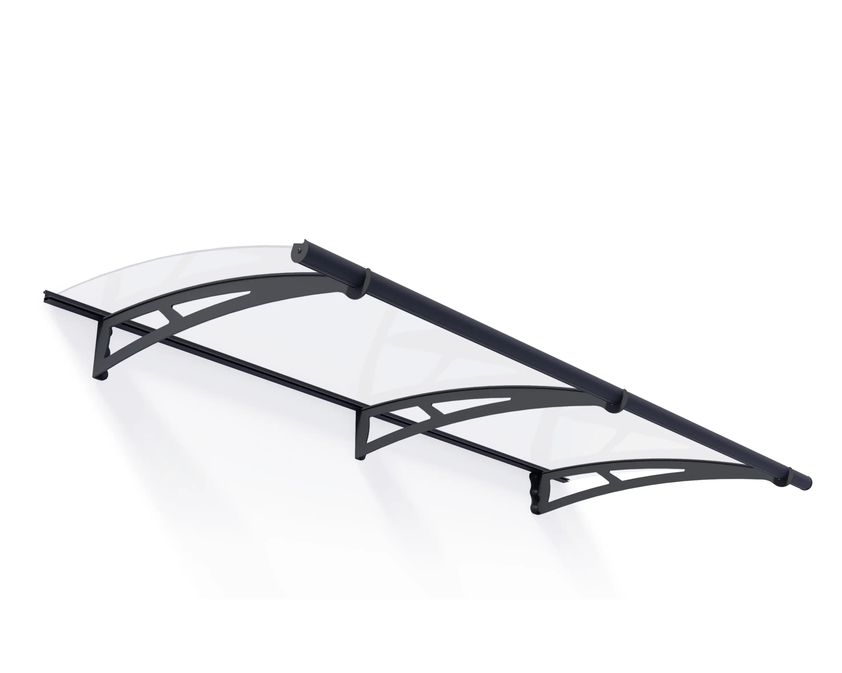 Canopia Vordach Aquila 2050 Hellgrau Alu 206 x 92 cm