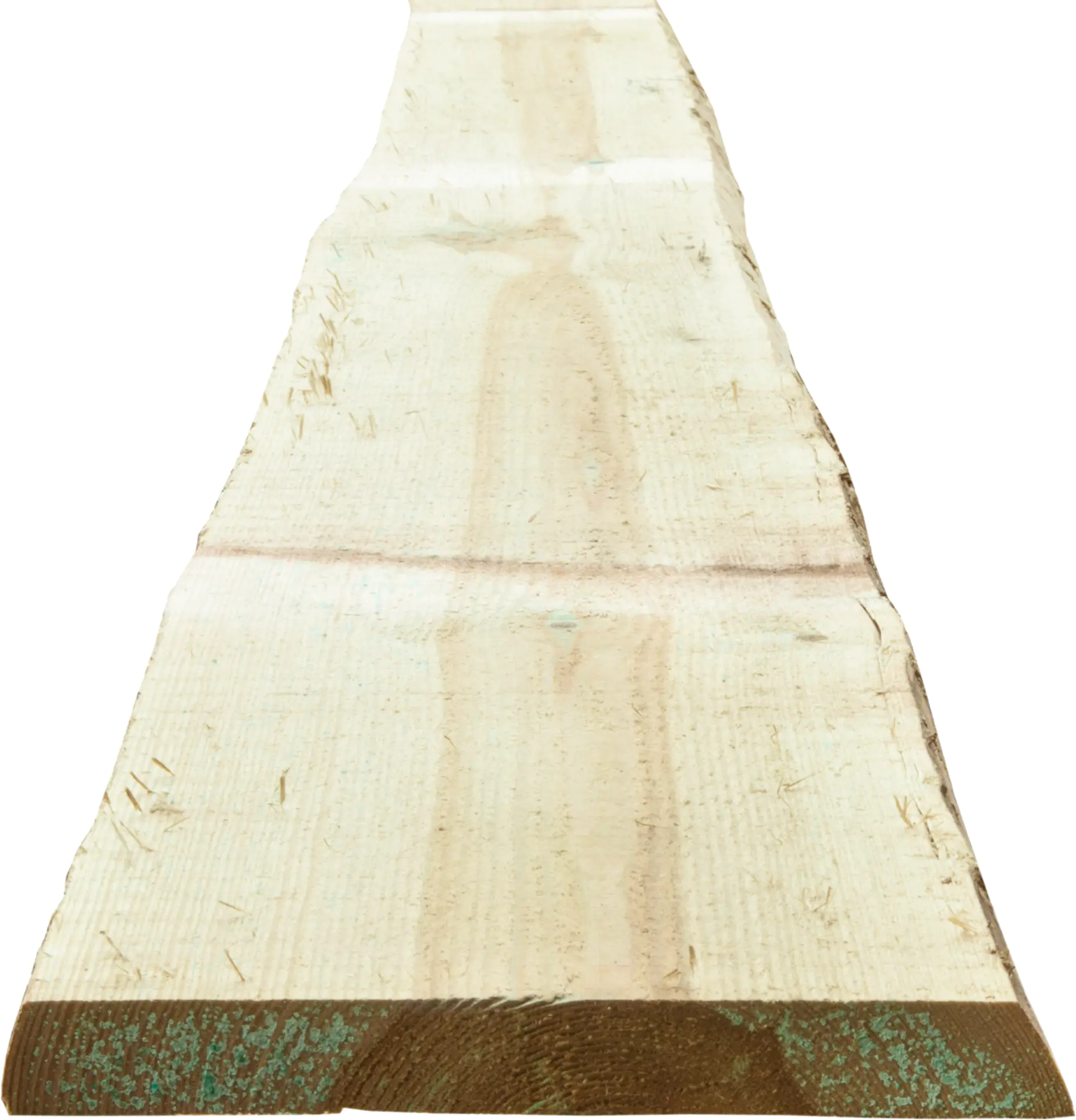 Rangerzaun 250 x 15-25 x 2,4 cm, kesseldruckimprägniert
