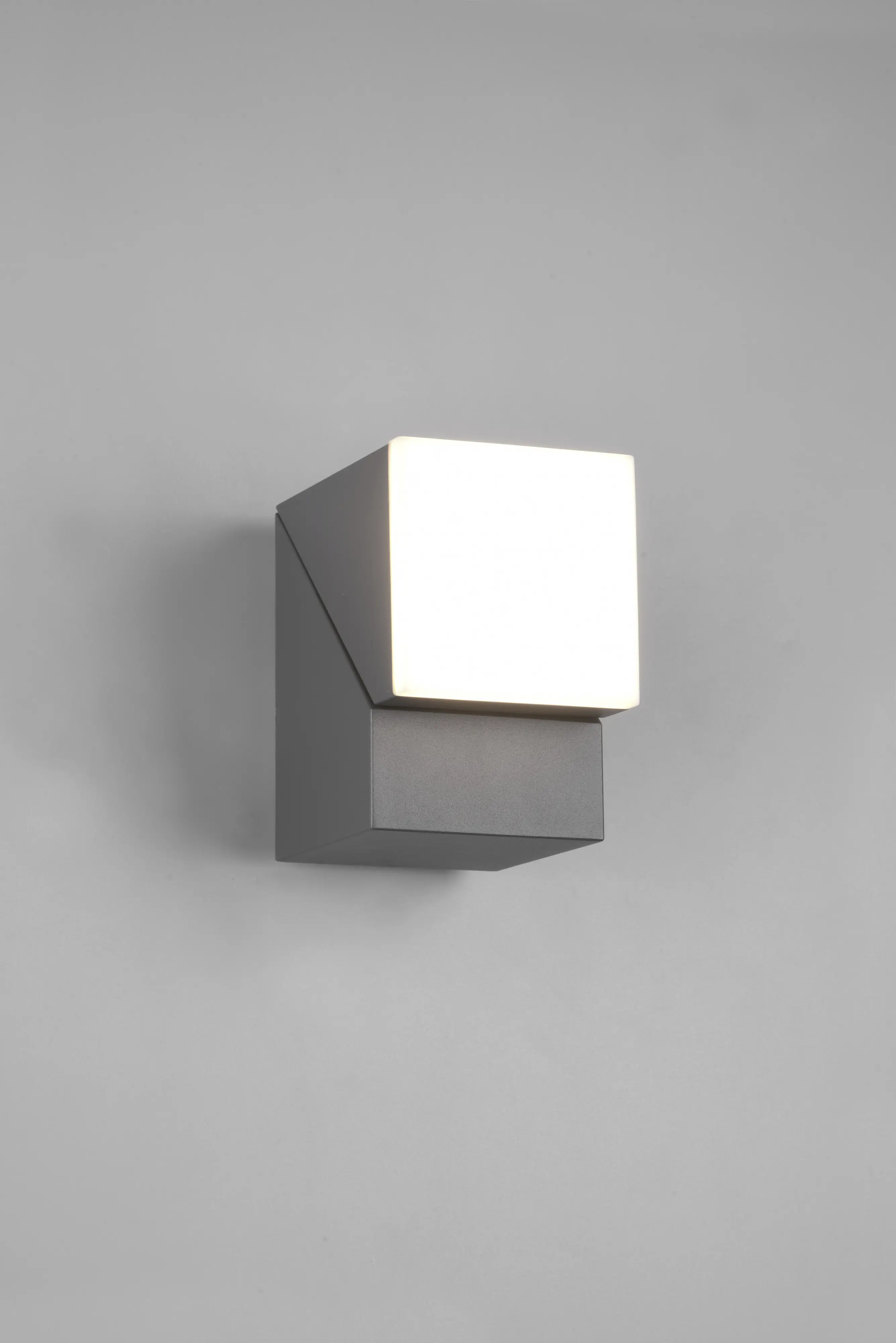 Trio LED Wandleuchte Avon innen/außen anthrazit schwenkbar 7W warmweiß