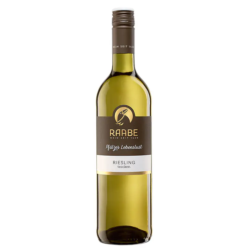 Raabe Riesling vegan Pfälzer Lebenslust trocken  0,75l