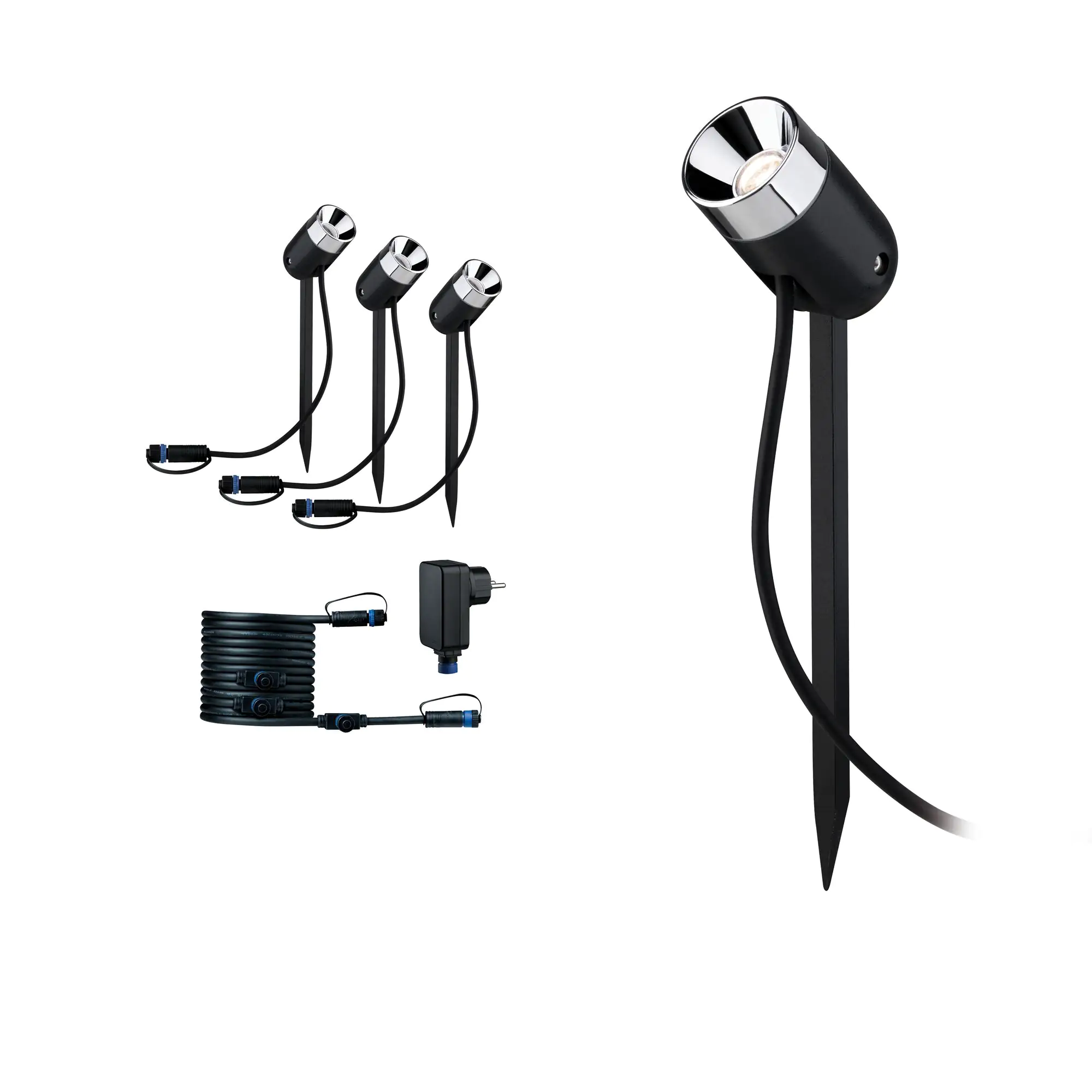 Paulmann Plug & Shine Basisset Erdspieß Pike Outdoor