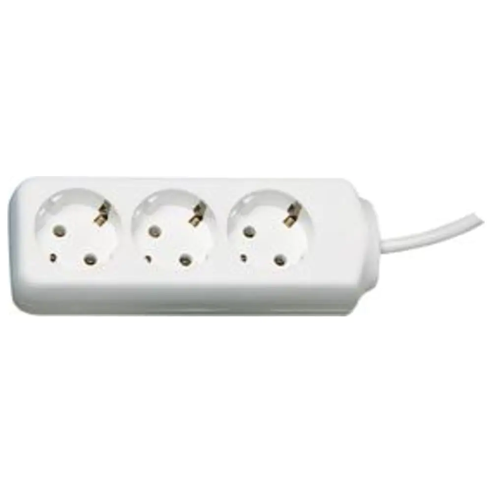 REV 3-fach Steckdosenleiste H05VV-F 1,4 m weiß