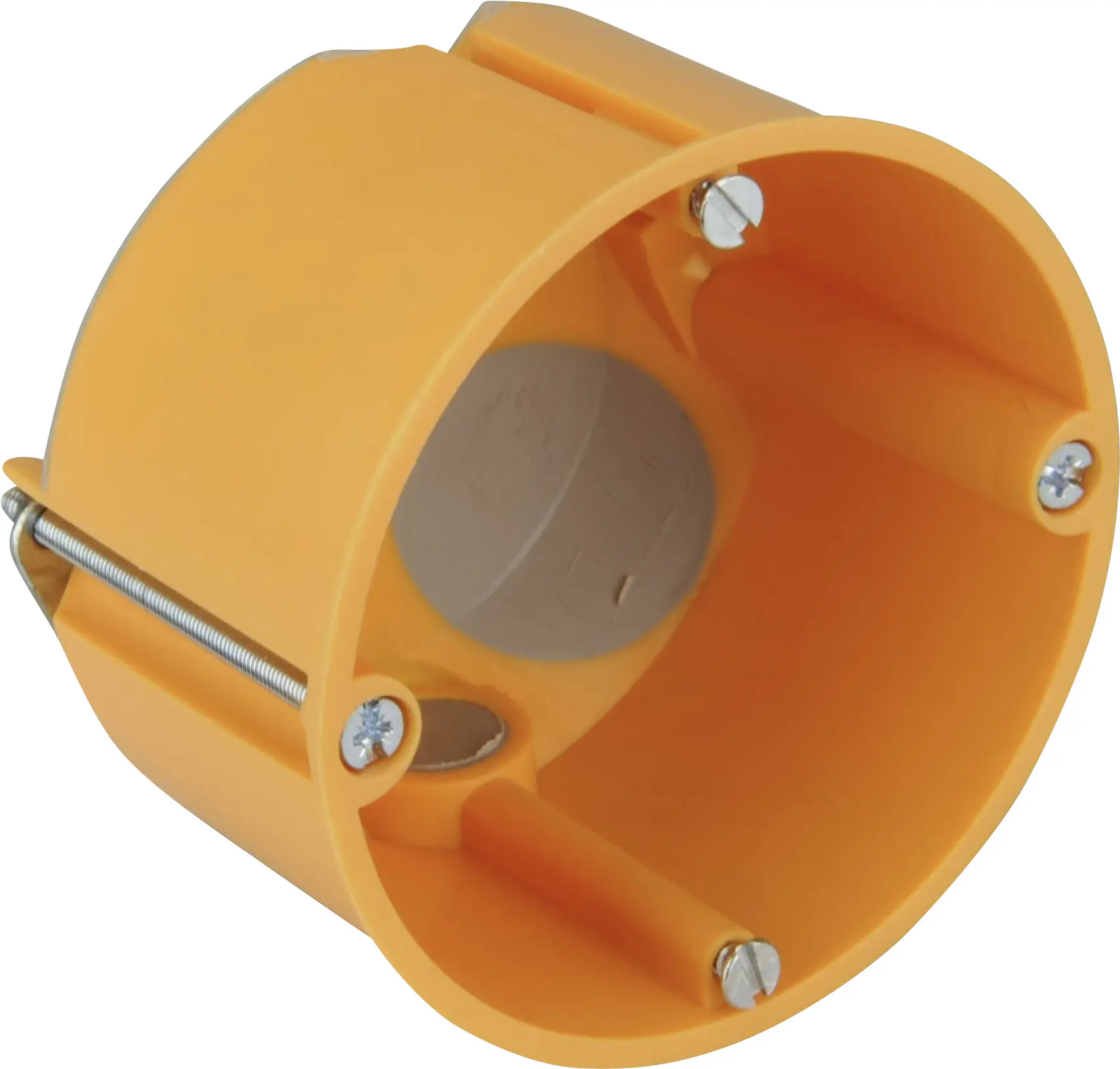 Hohlwand-Schalterdose 47 mm orange