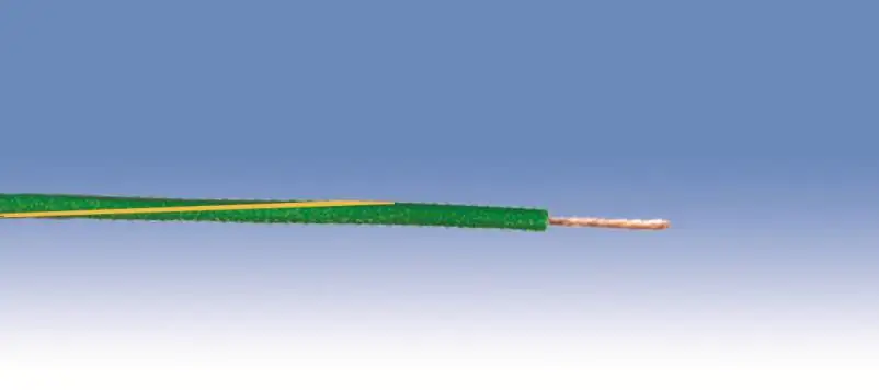 PVC-Aderleitung H07V-U 2,5 - 25 Meter, grün/gelb