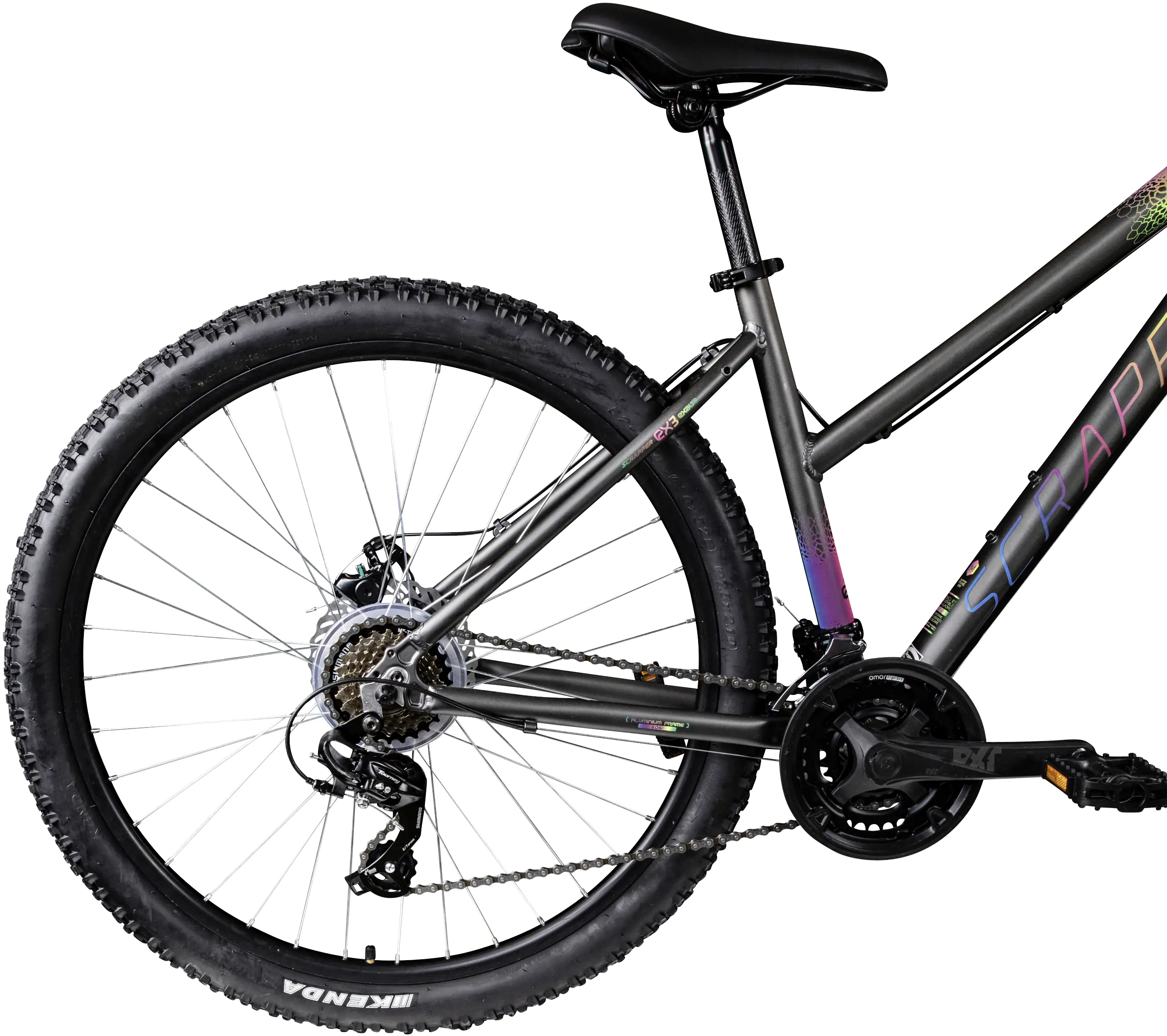 Scrapper Mountainbike EXALTA 3.1 L 27,5 Zoll RH 48cm 21-Gang black rainbow